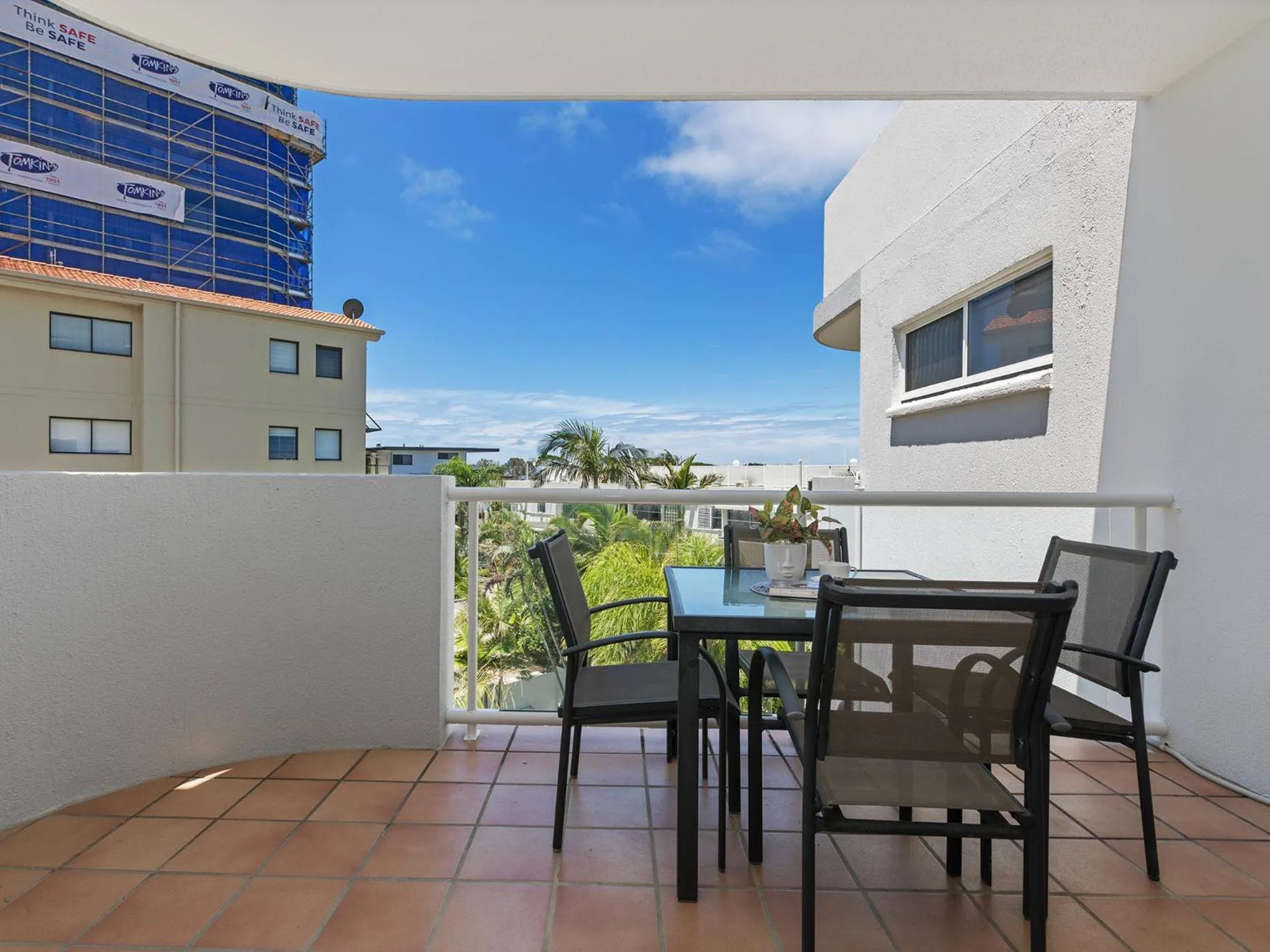 Balcony/Terrace in The Burlington Holiday Apartments