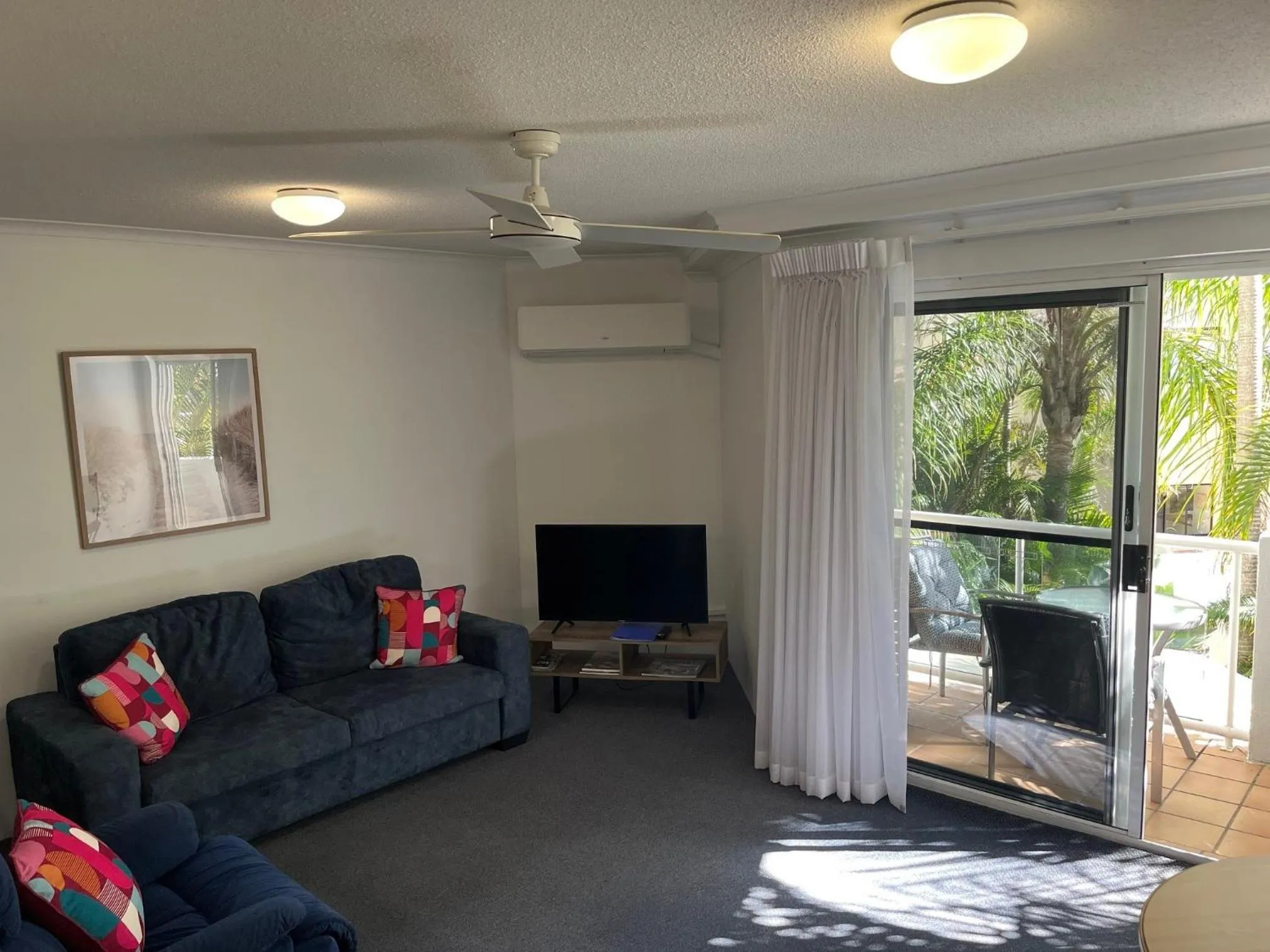 Living room in The Burlington Holiday Apartments
