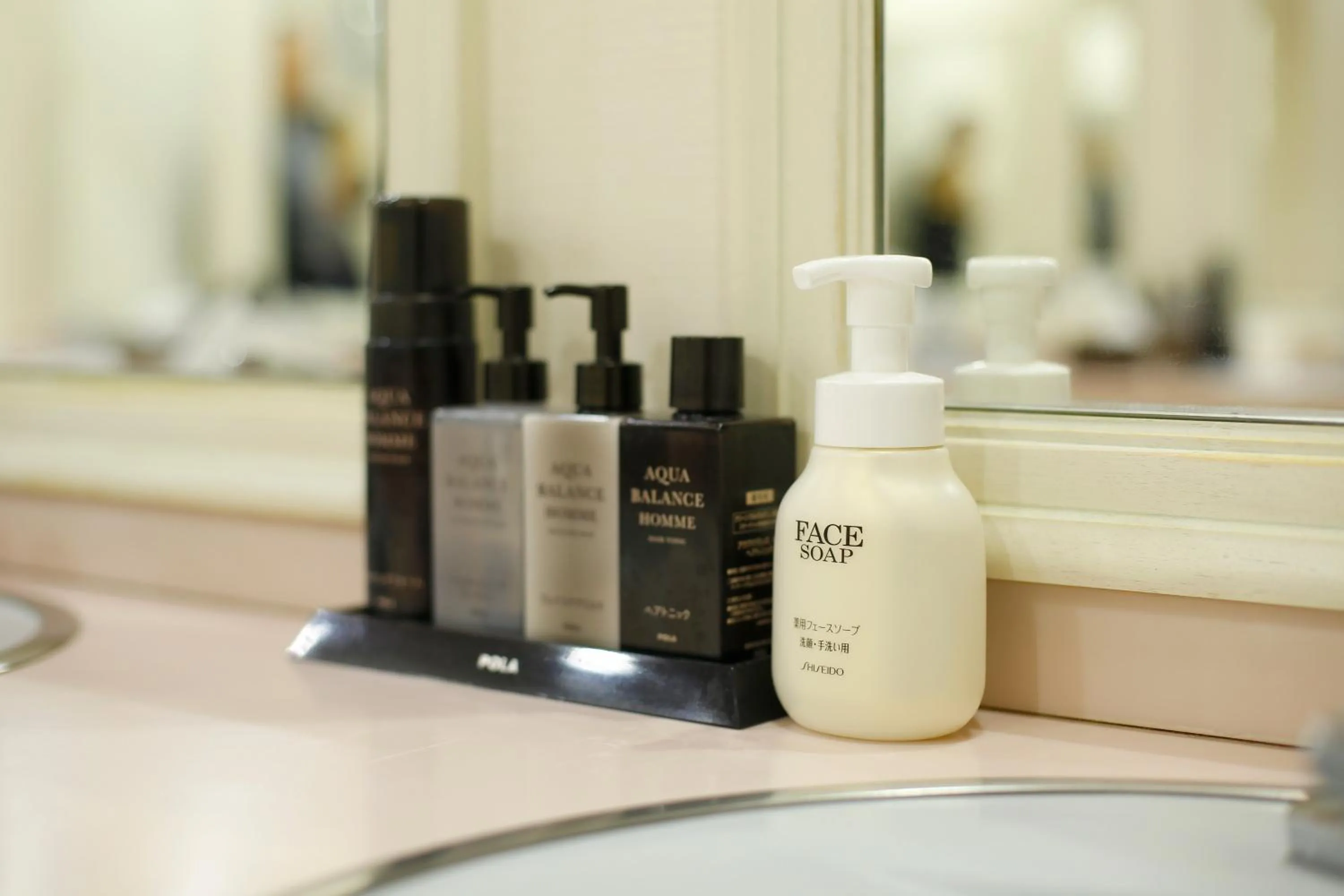 Bathroom in Shinjuku Kuyakusho-mae Capsule Hotel