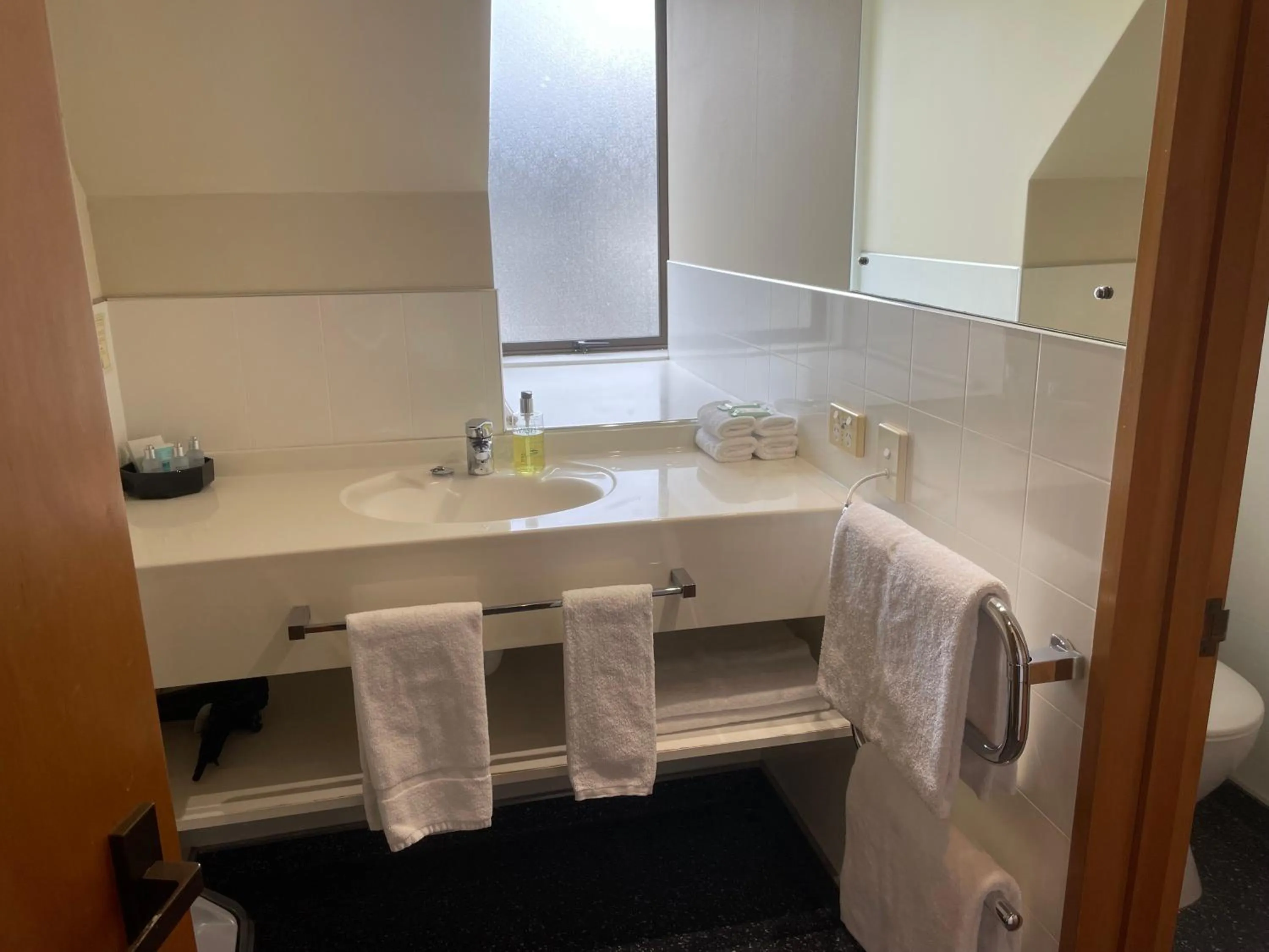 Bathroom in Allan Court Motel