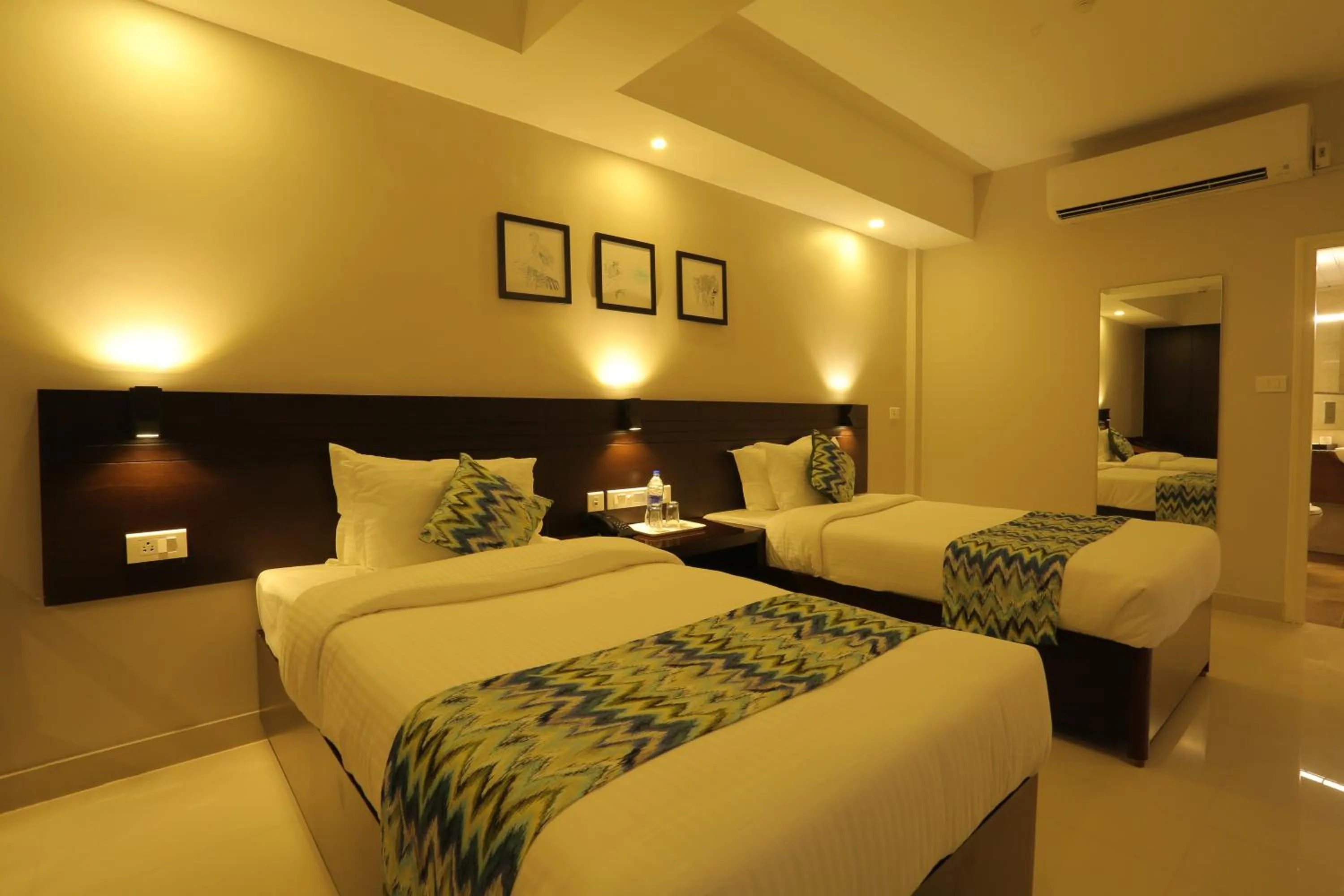 Twin Room in D Fort Hotel Kollam