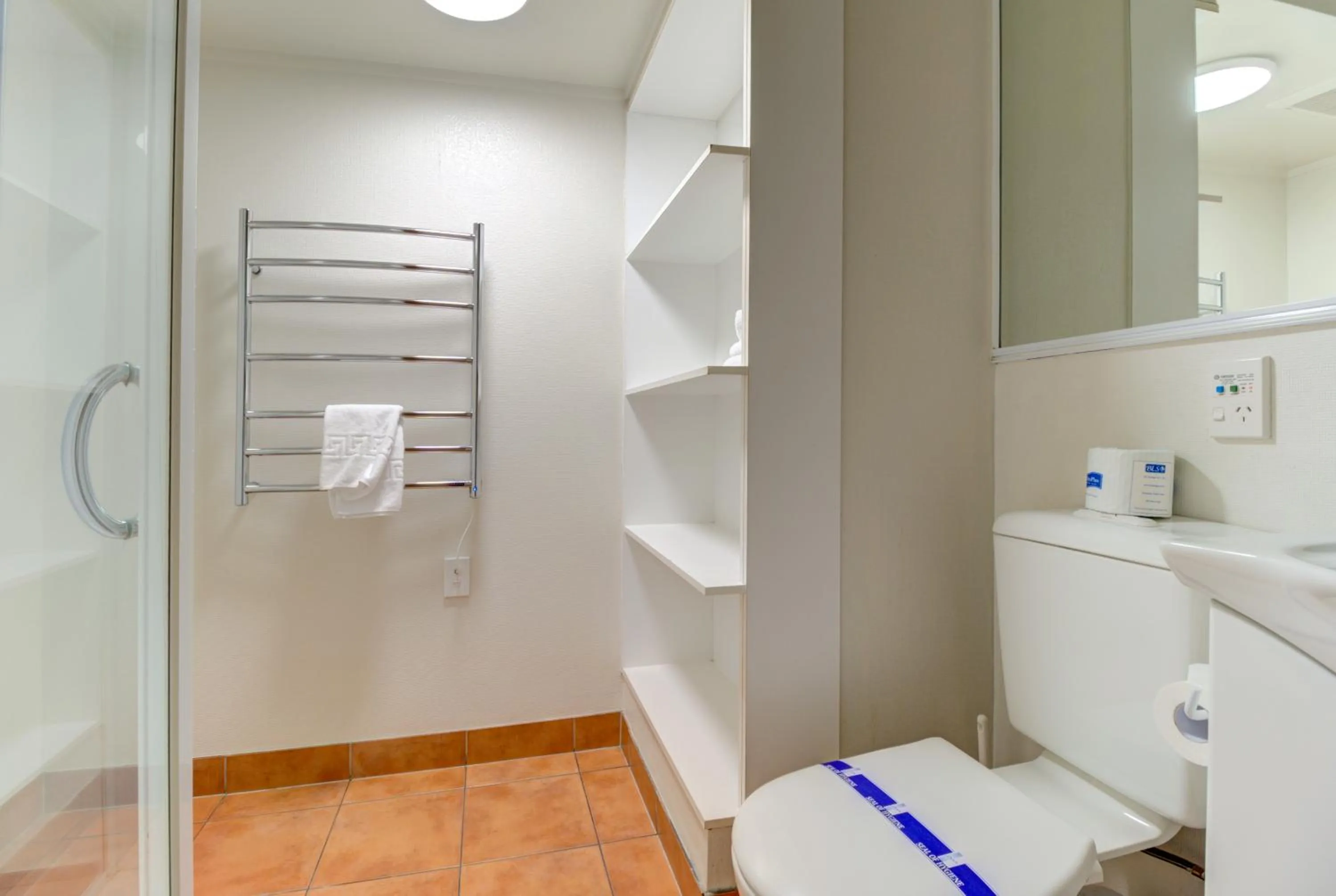 Shower in The Lofts Apartments