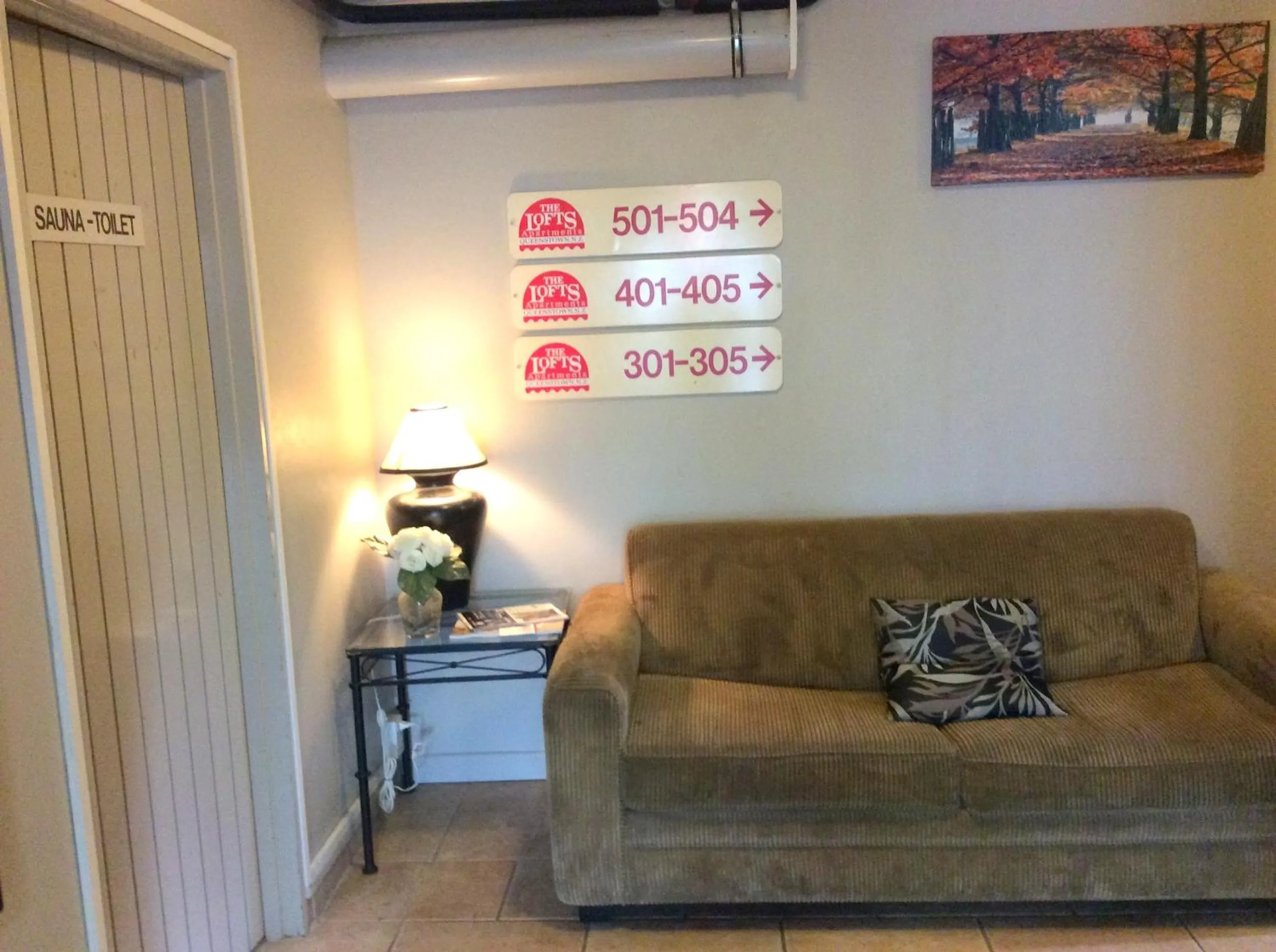 Decorative detail in The Lofts Apartments