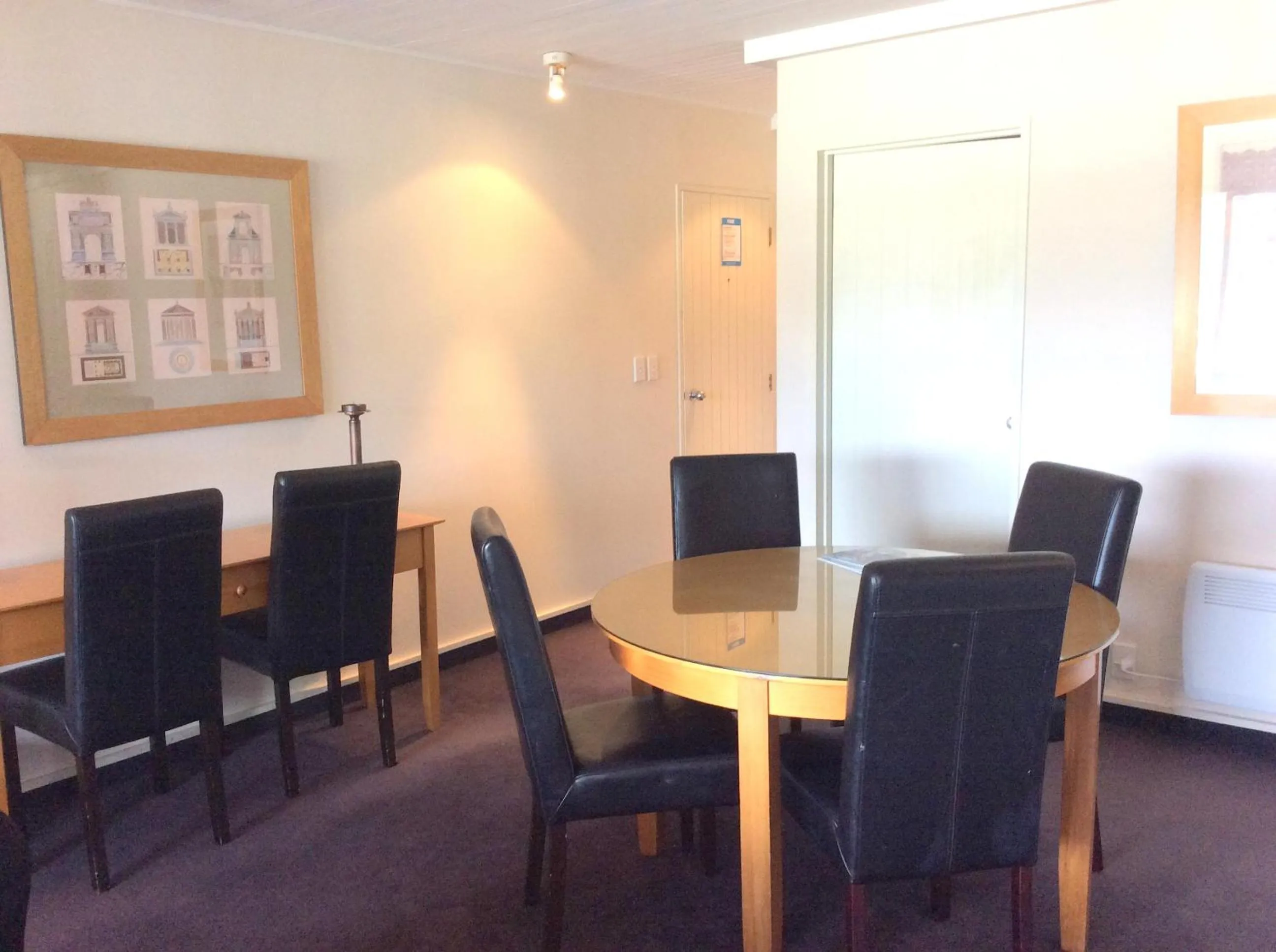 Living room in The Lofts Apartments