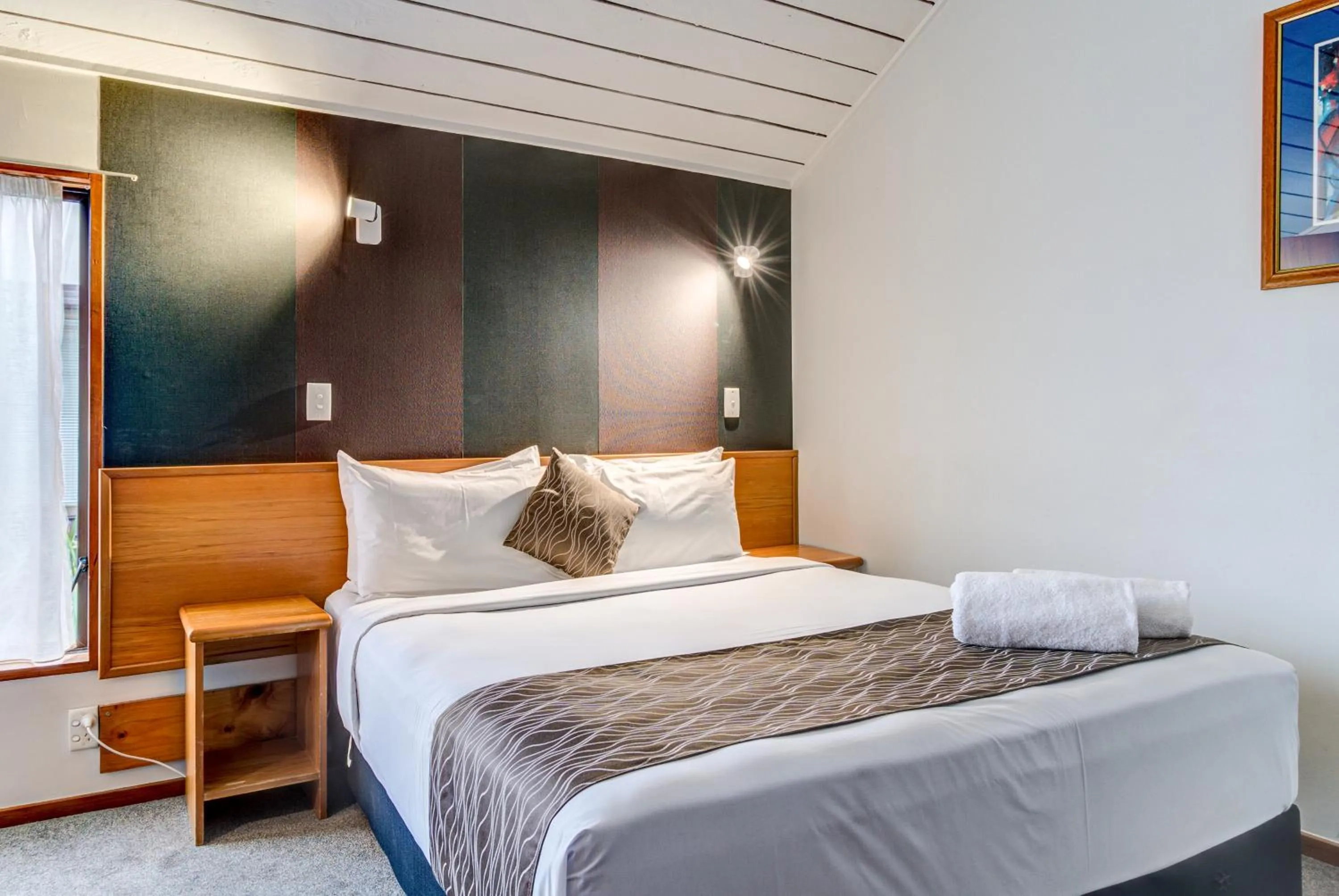 Bed in The Lofts Apartments