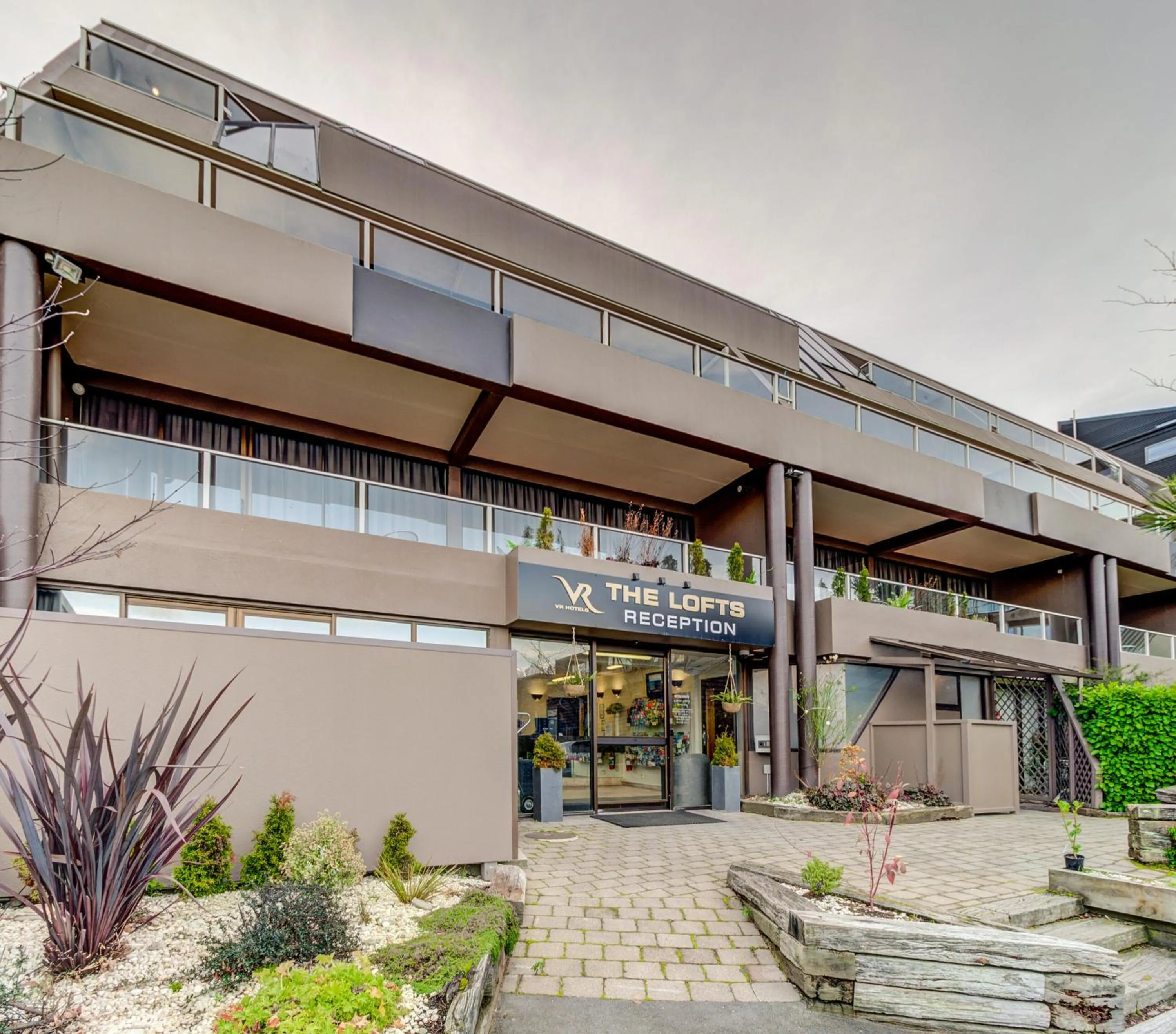 Property building in The Lofts Apartments