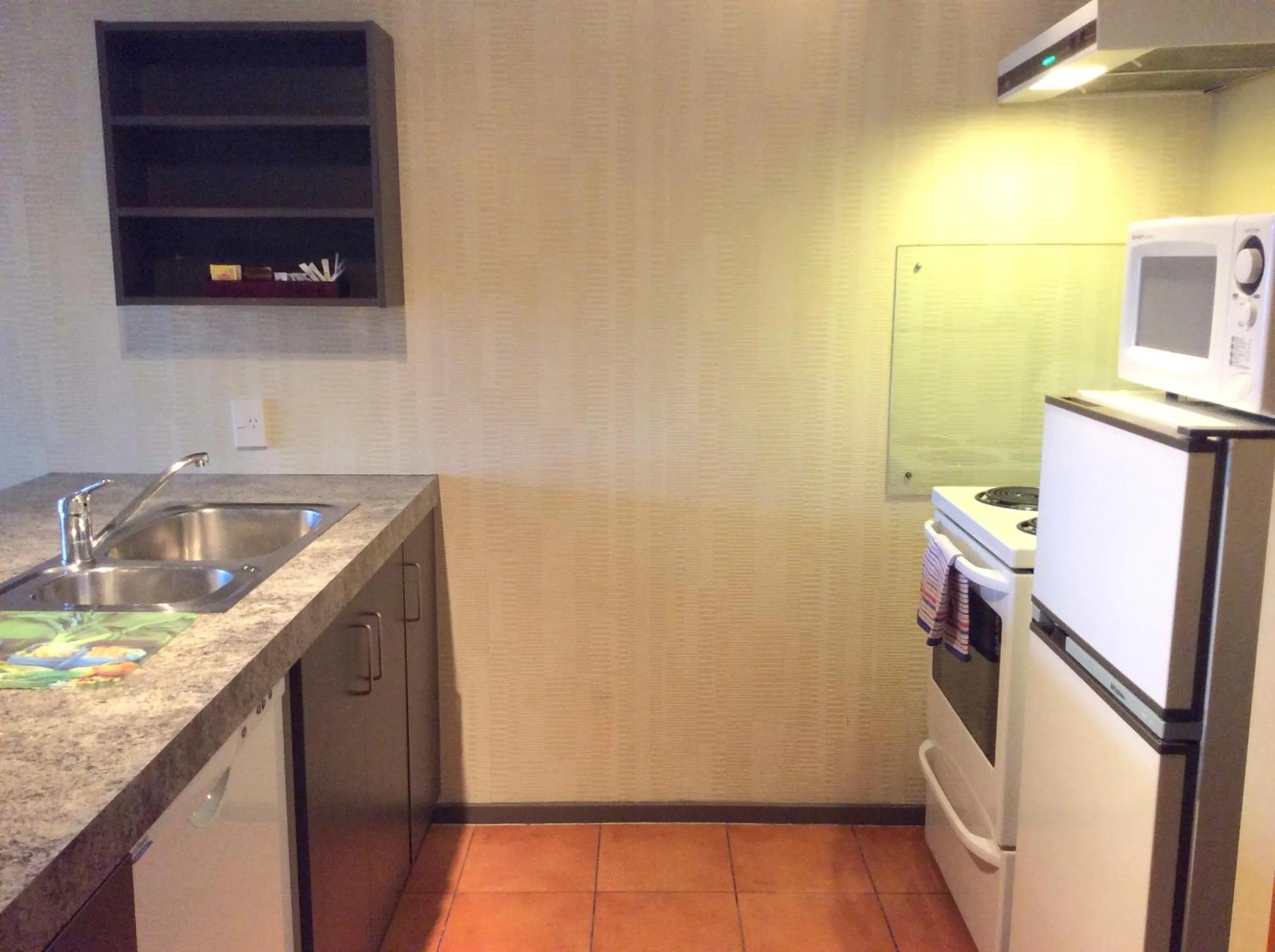 Kitchen or kitchenette in The Lofts Apartments