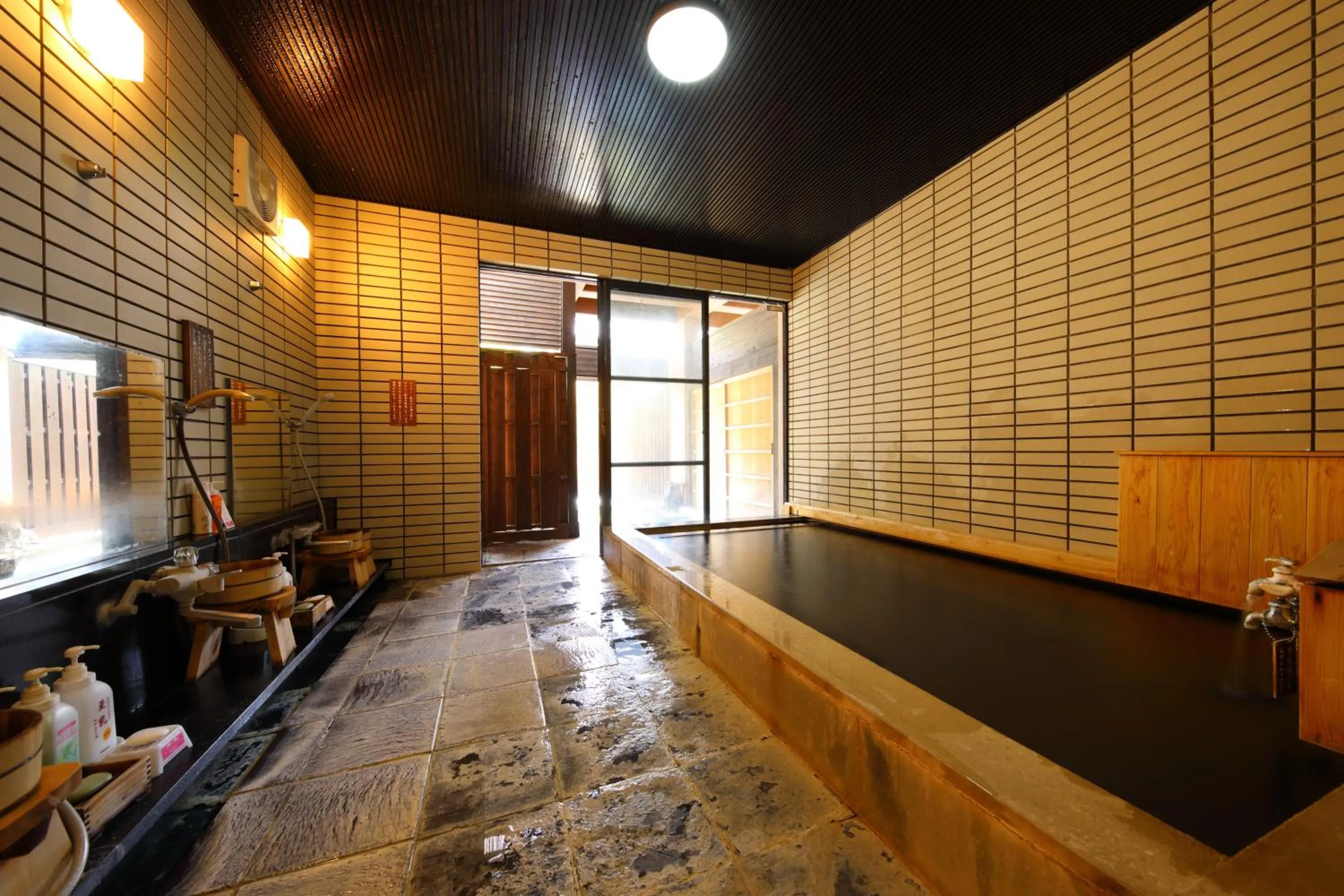 Hot Spring Bath in Onyado Takasago