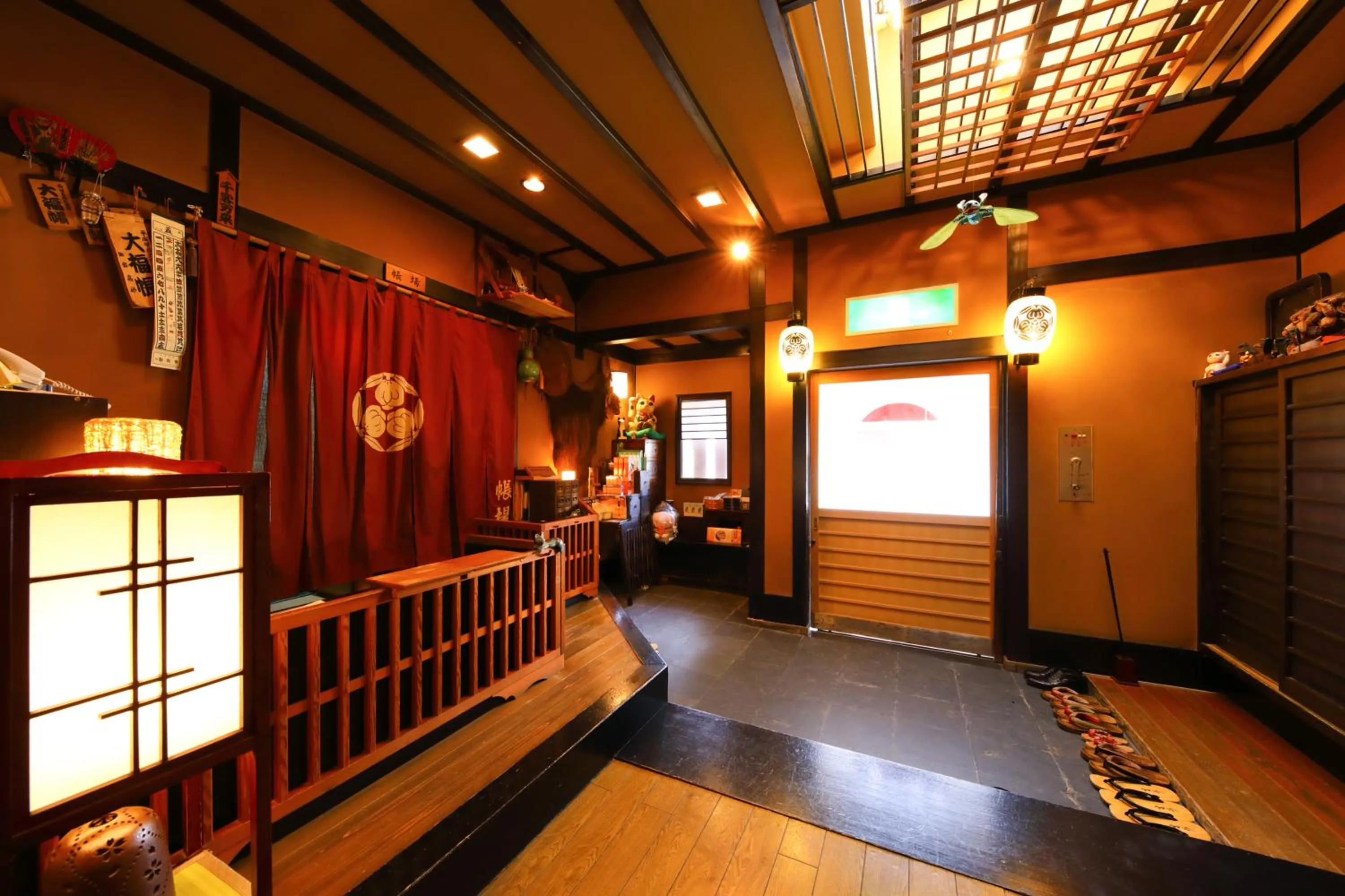 Lobby or reception in Onyado Takasago