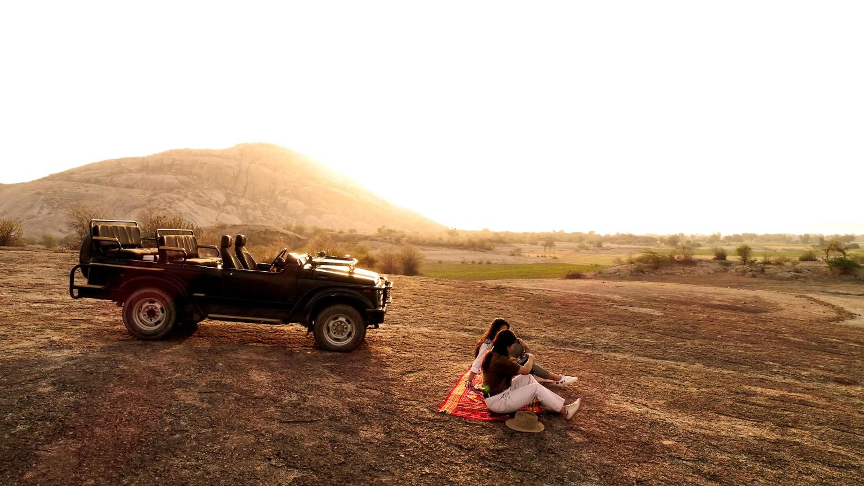 People in Jawai Resort