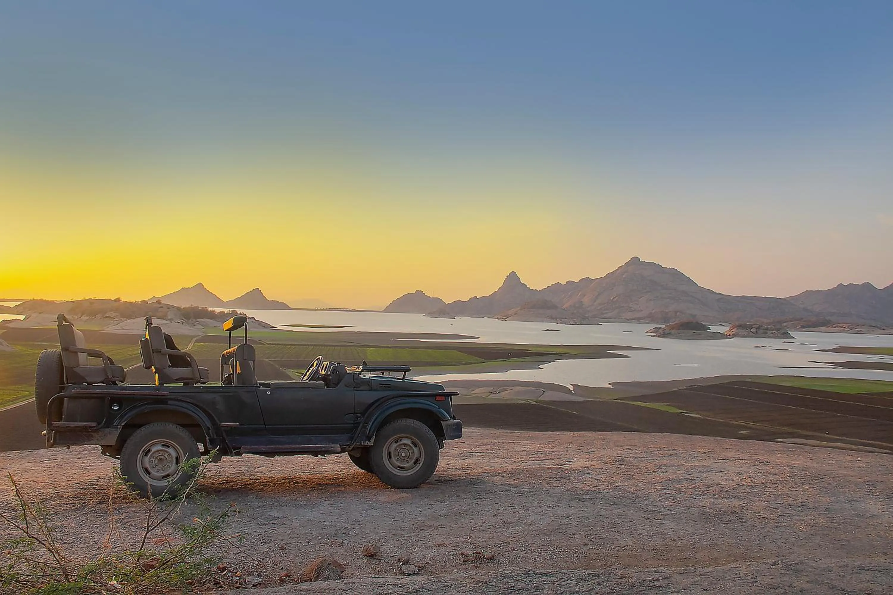 Sunrise in Jawai Resort