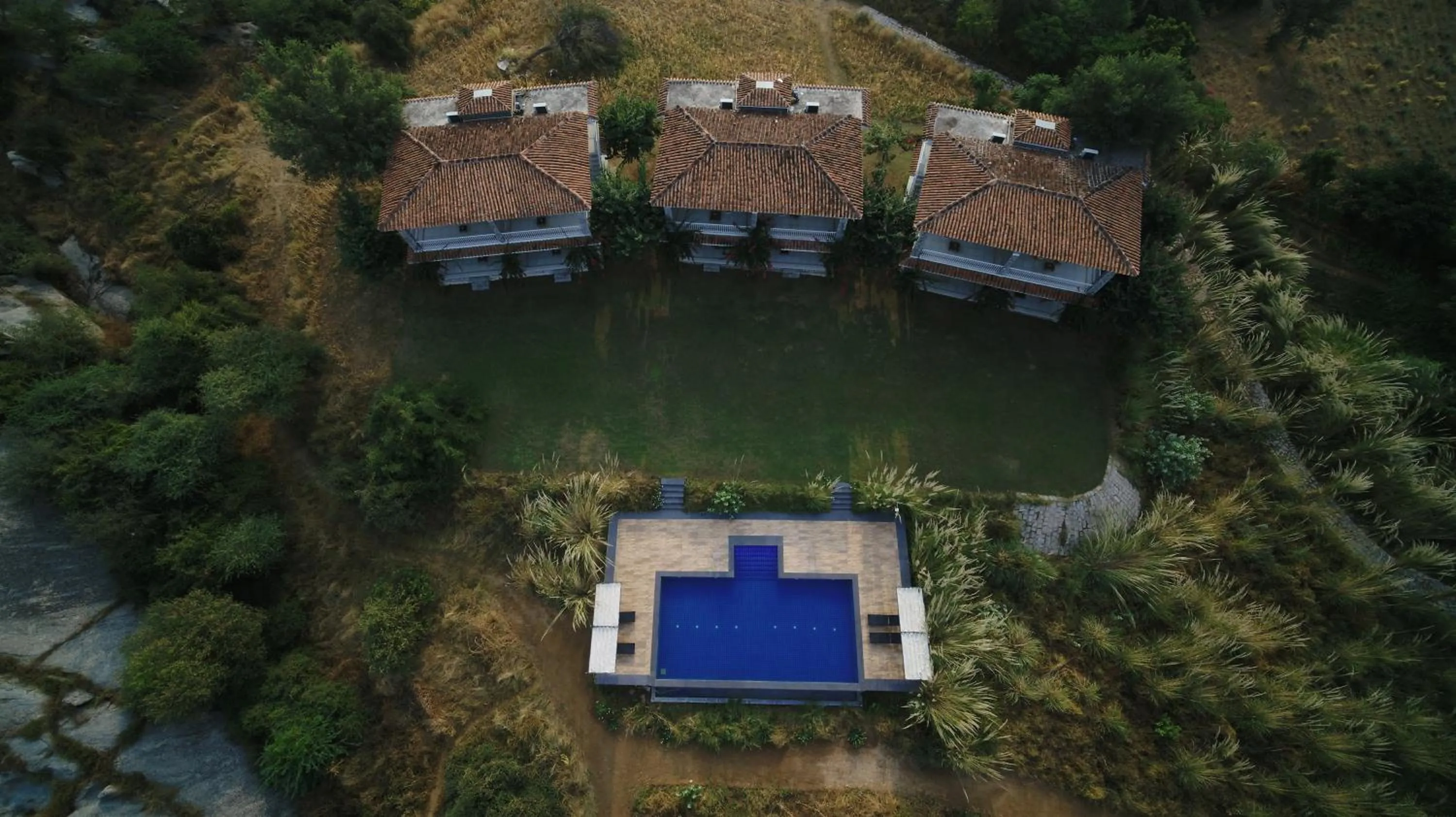 Bird's eye view in Jawai Resort