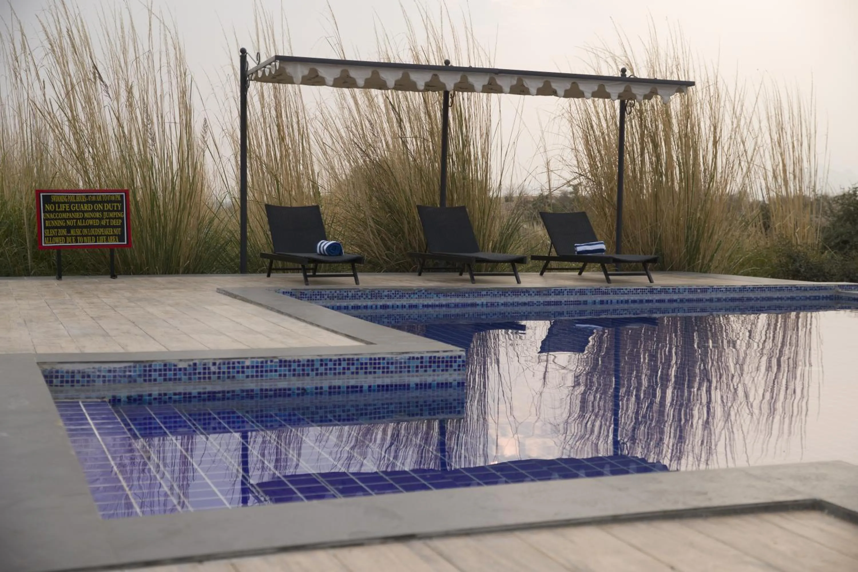 Swimming pool in Jawai Resort