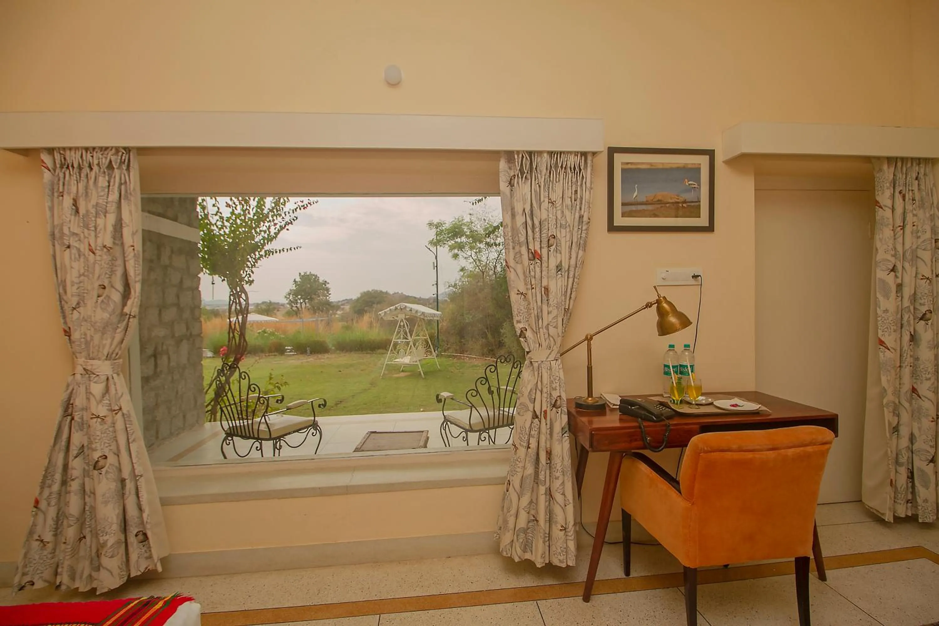 Seating area in Jawai Resort