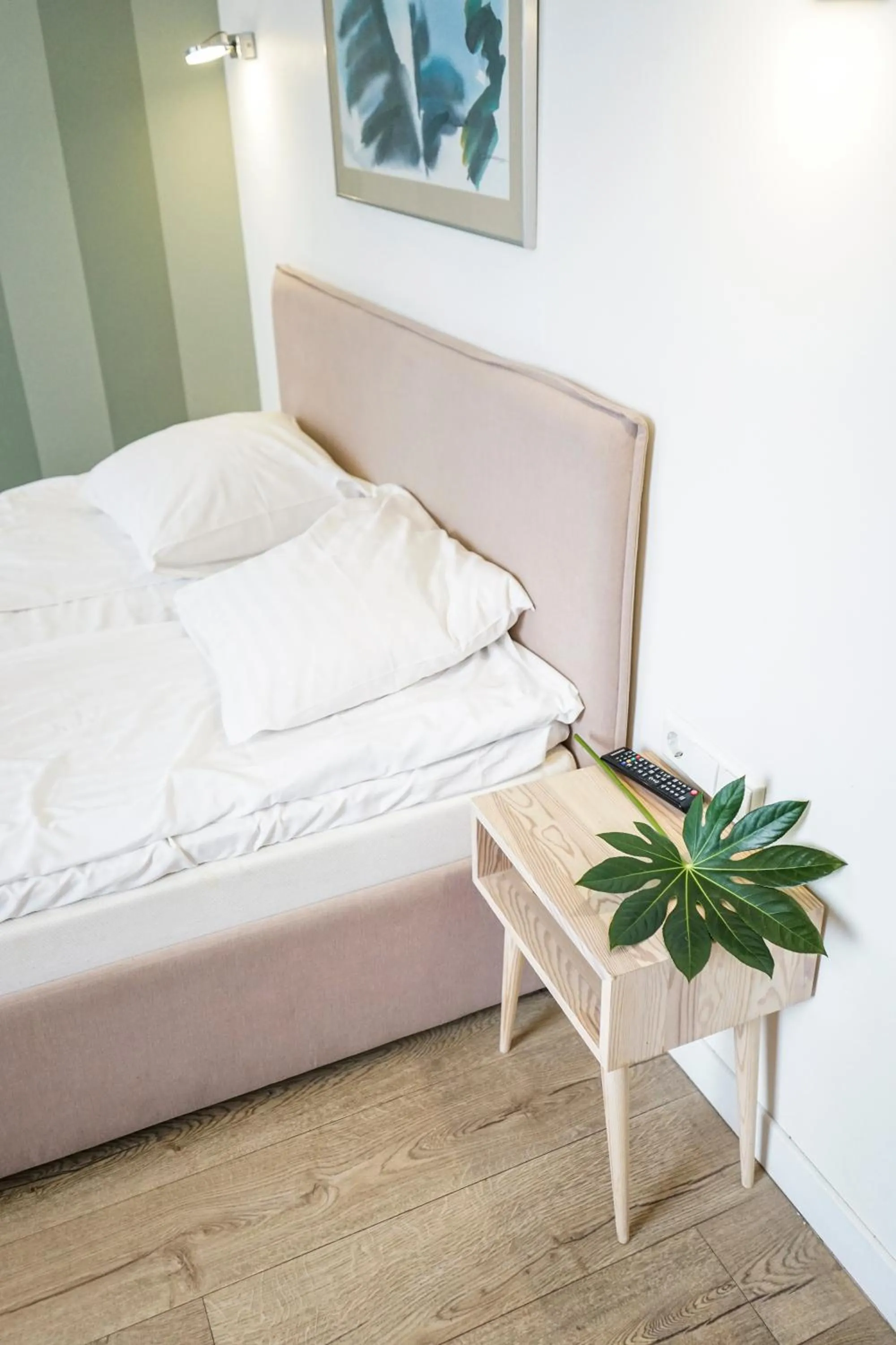 Decorative detail, Bed in Guest House Senasis Pastas