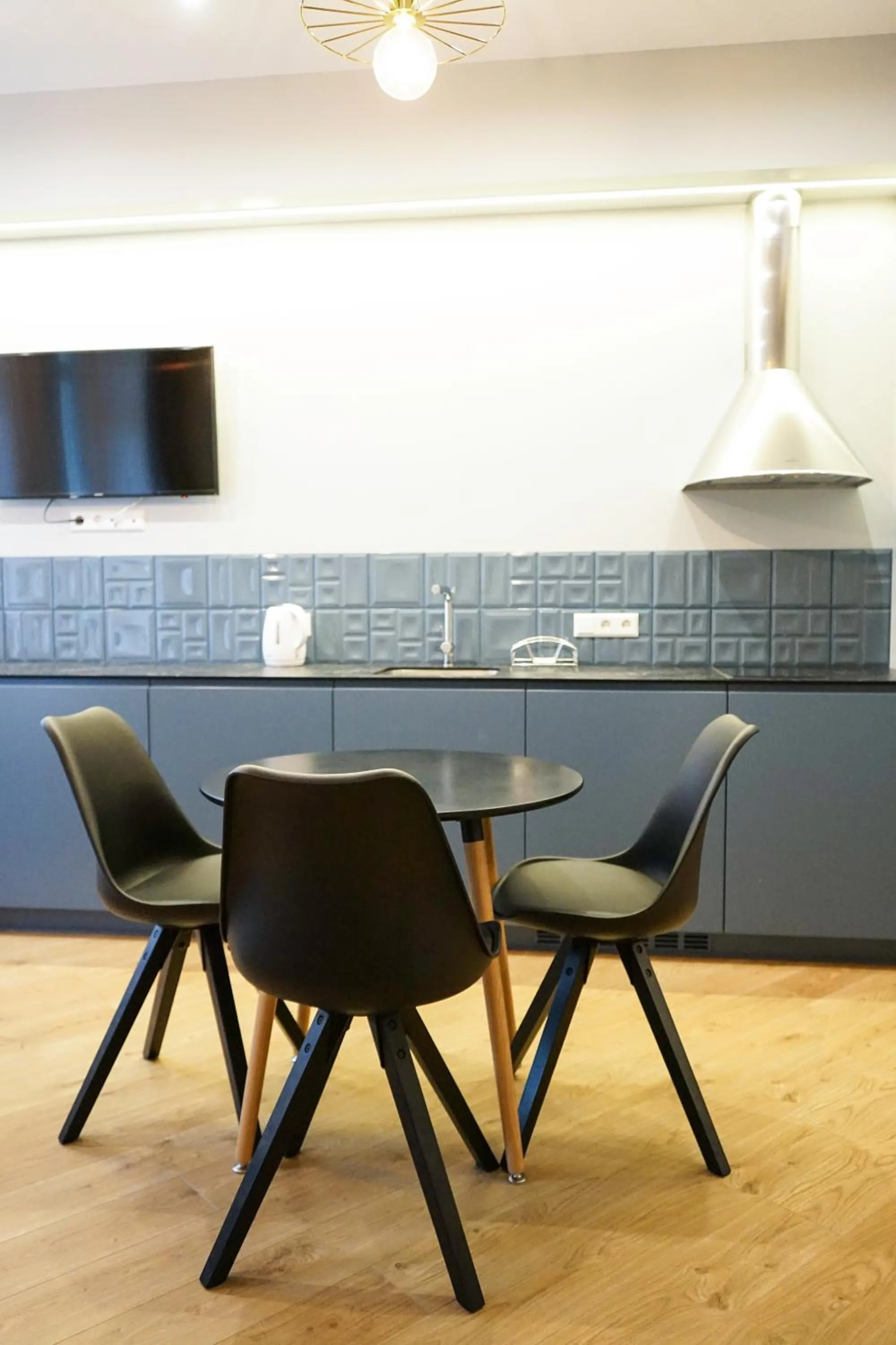 Kitchen or kitchenette in Guest House Senasis Pastas