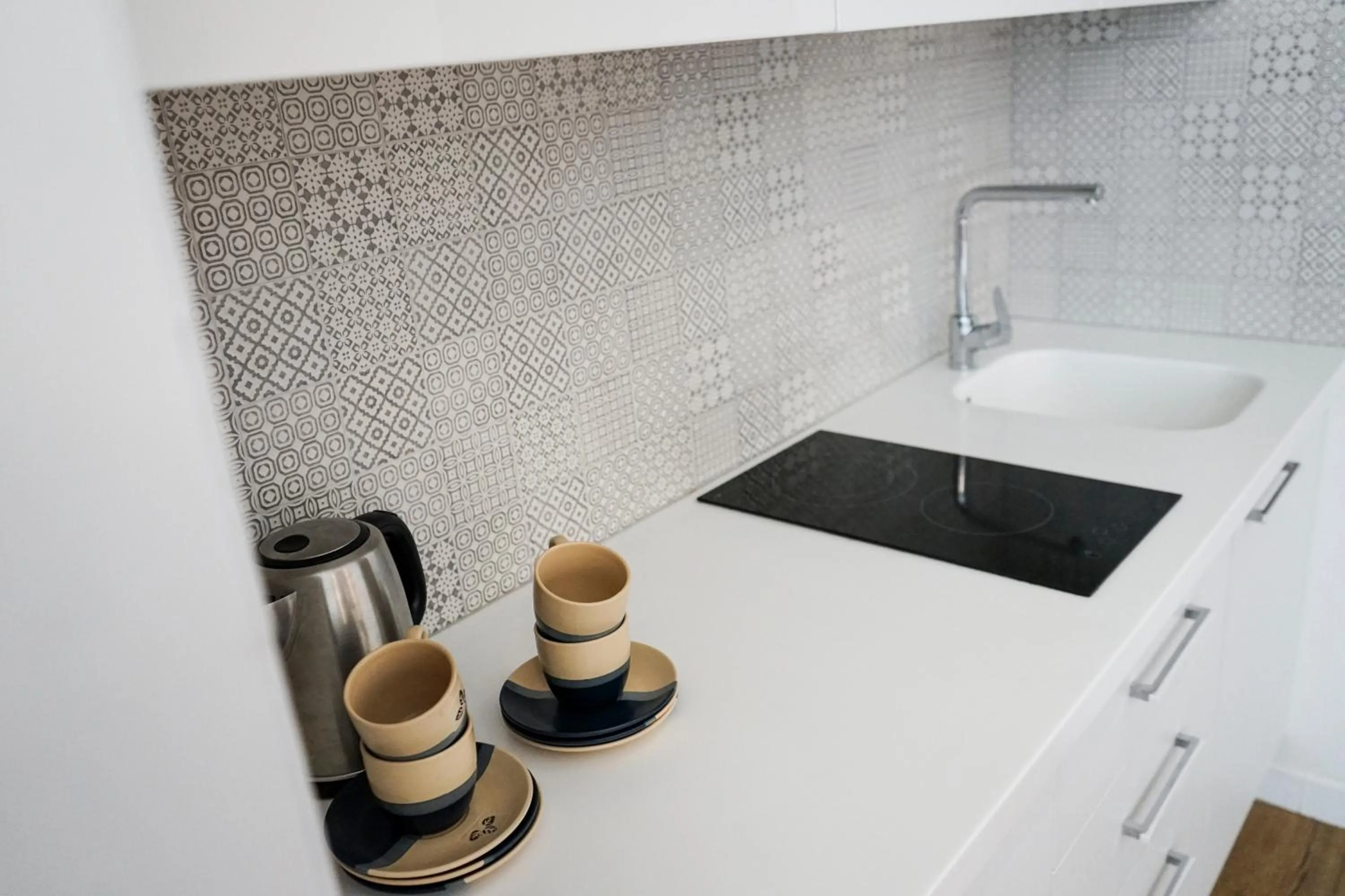 Kitchen or kitchenette in Guest House Senasis Pastas