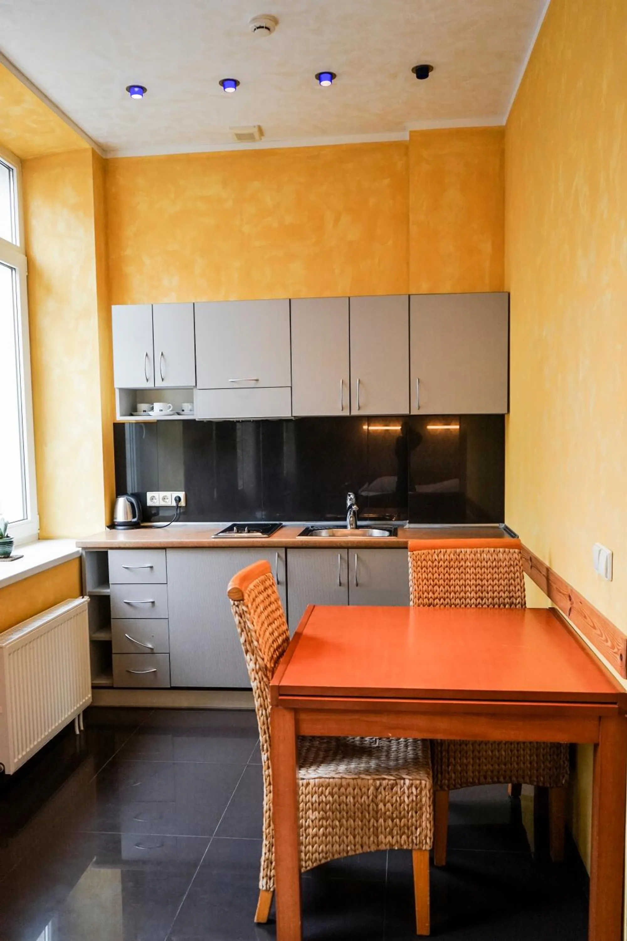 Kitchen or kitchenette in Guest House Senasis Pastas