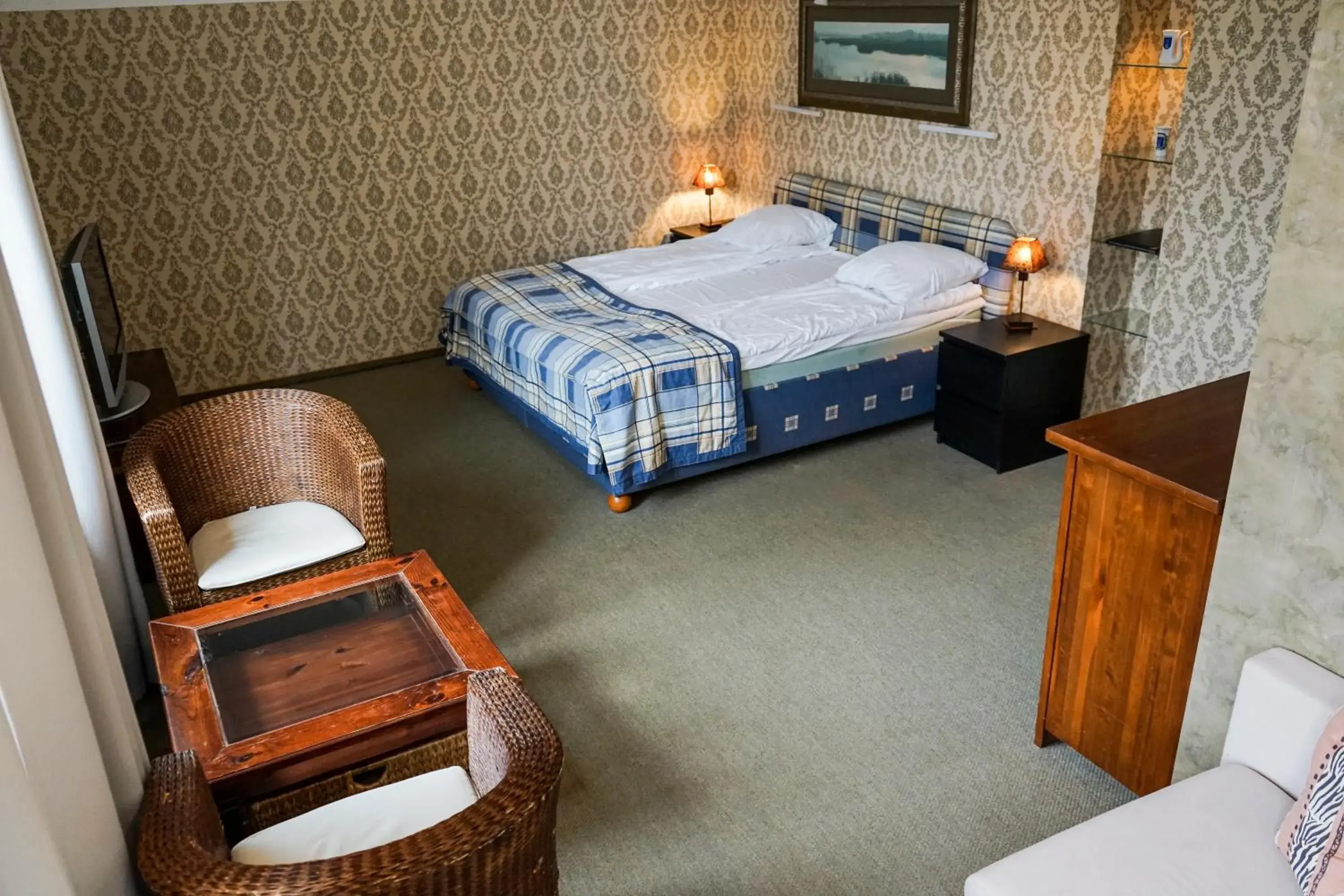 Double Room with Kitchenette in Guest House Senasis Pastas Double Room with Kitchenette in Guest House Senasis Pastas