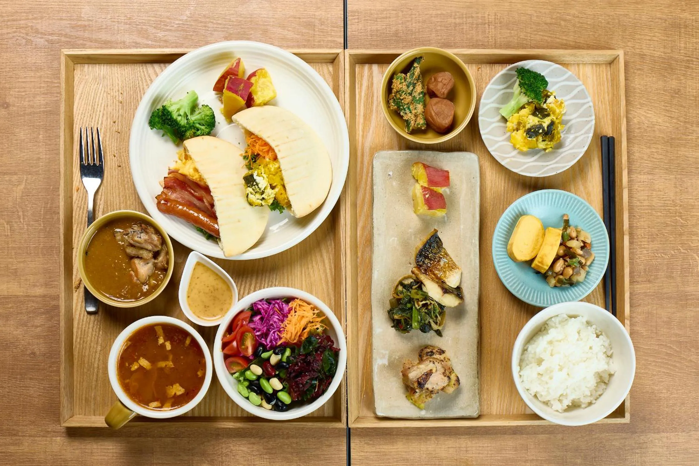 Buffet breakfast in 3s HOTEL ATSUGI