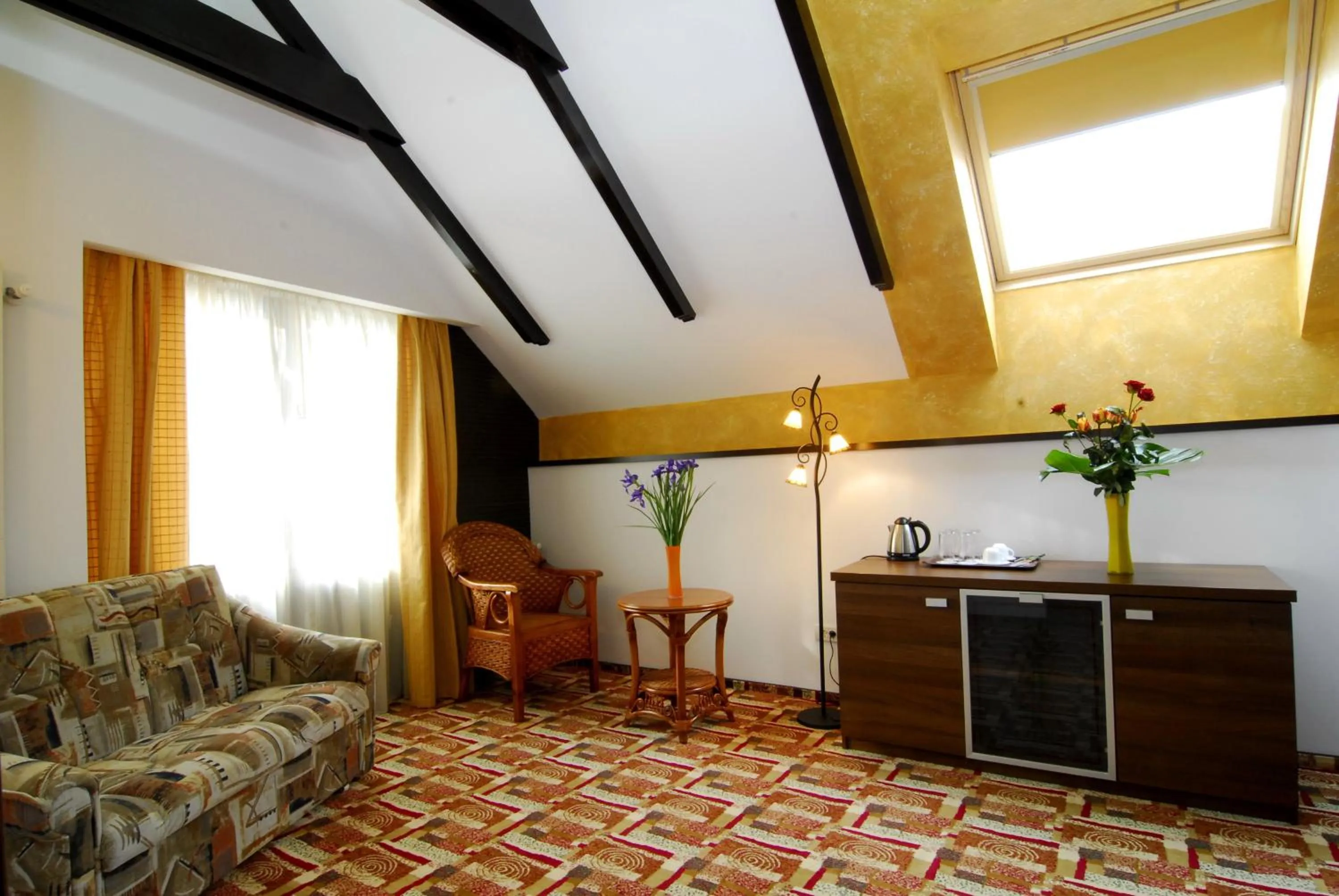 Seating area in Casa Iris-Hotel & Restaurant