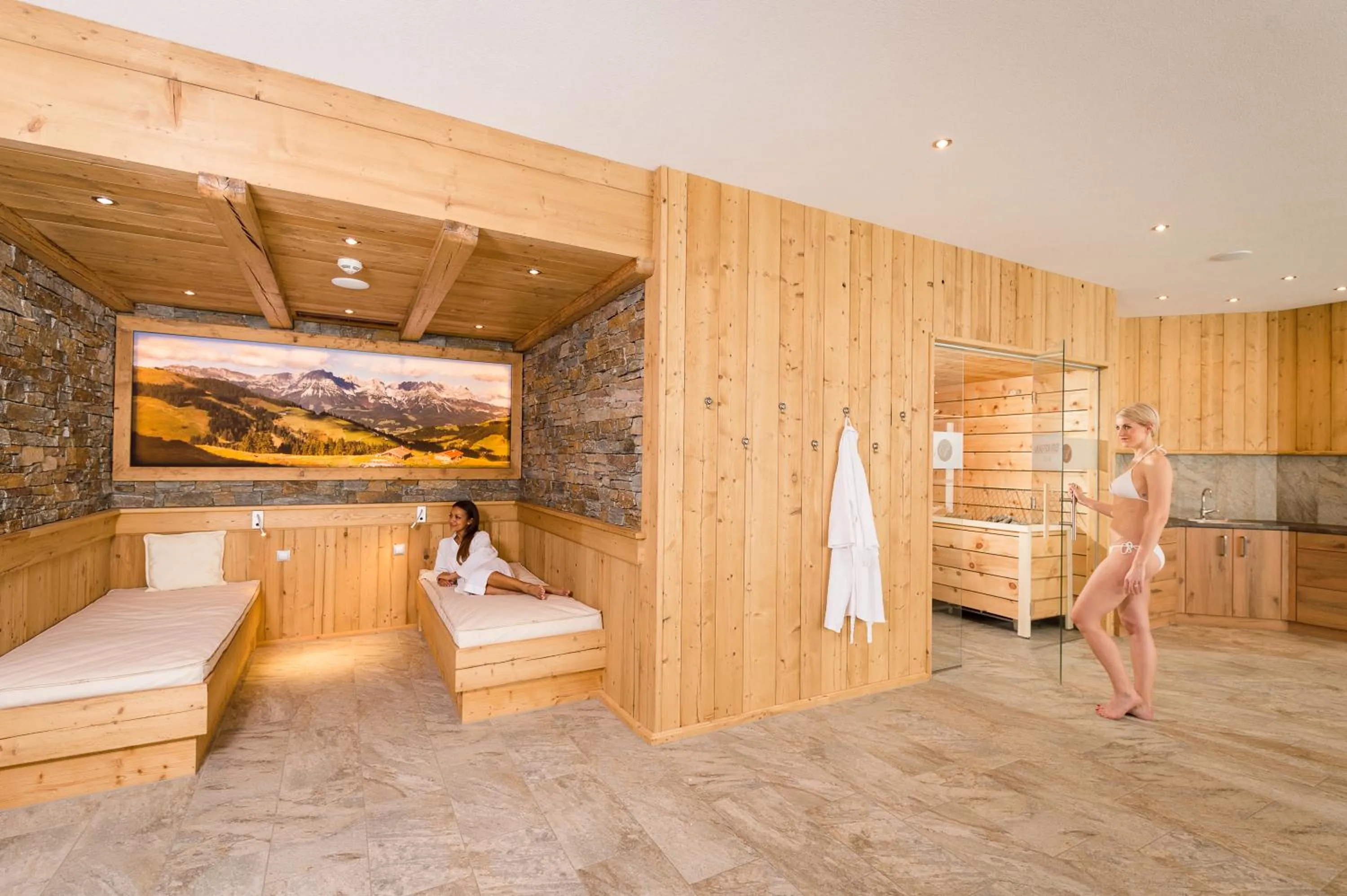 Spa and wellness centre/facilities in Hotel Kroneck