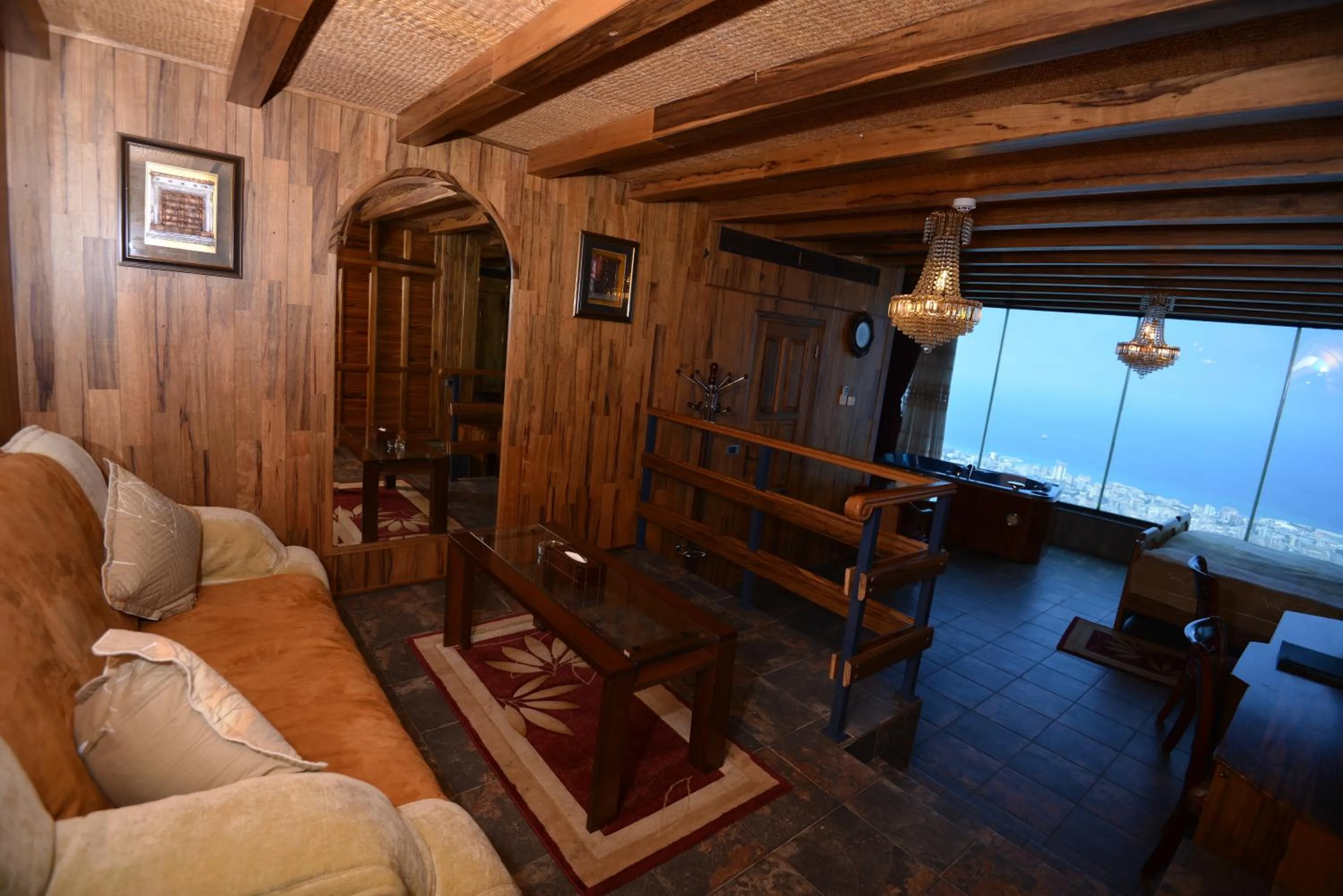 Seating area in Bay Lodge Boutique Hotel