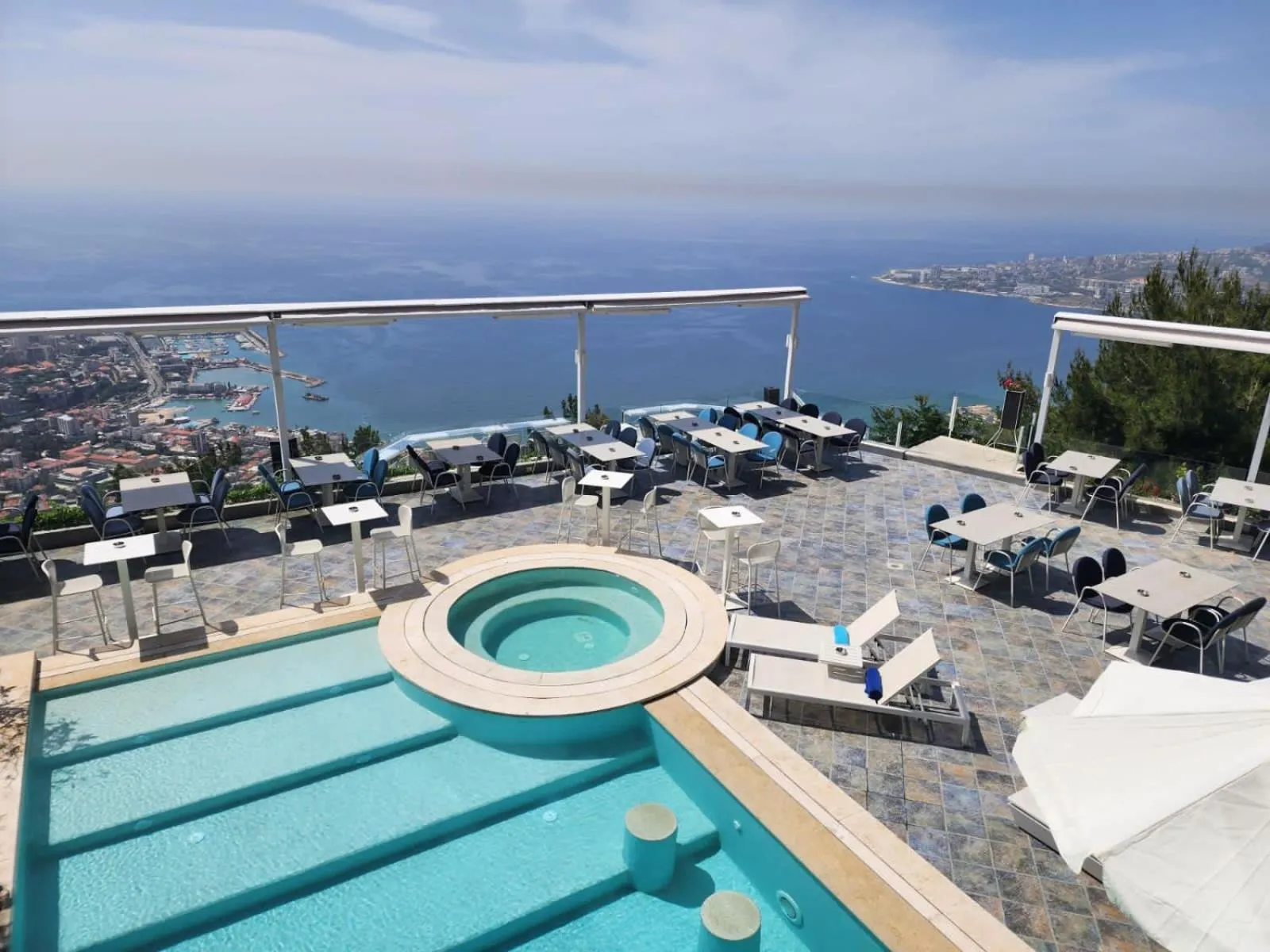 Swimming pool in Bay Lodge Boutique Hotel