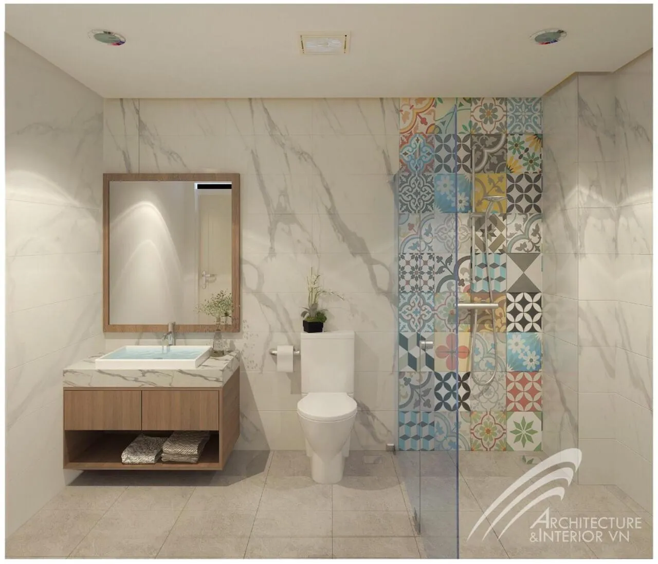 Bathroom in Hà Thịnh Phát Apartment