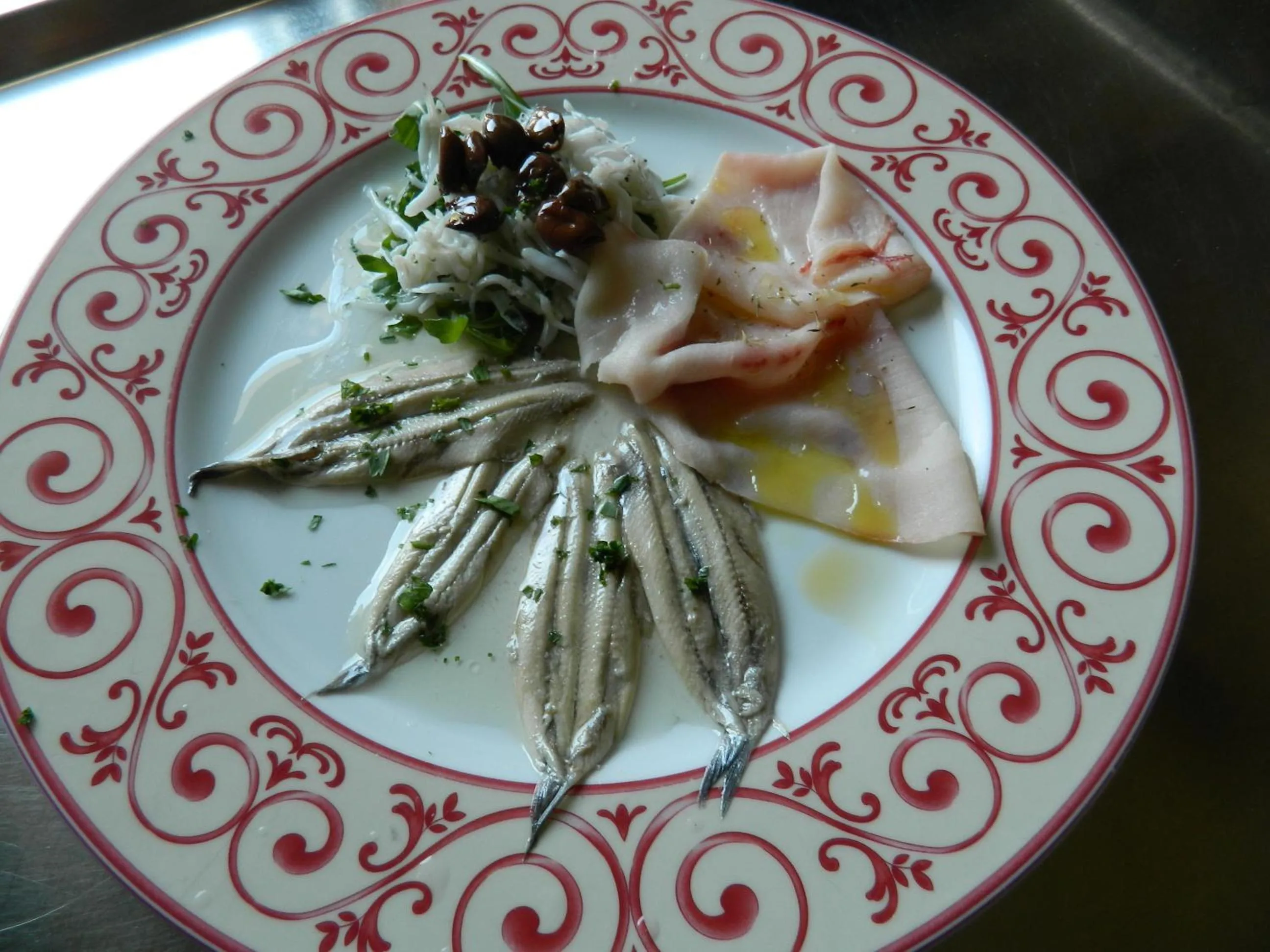 Food and drinks in Osteria San Giuseppe