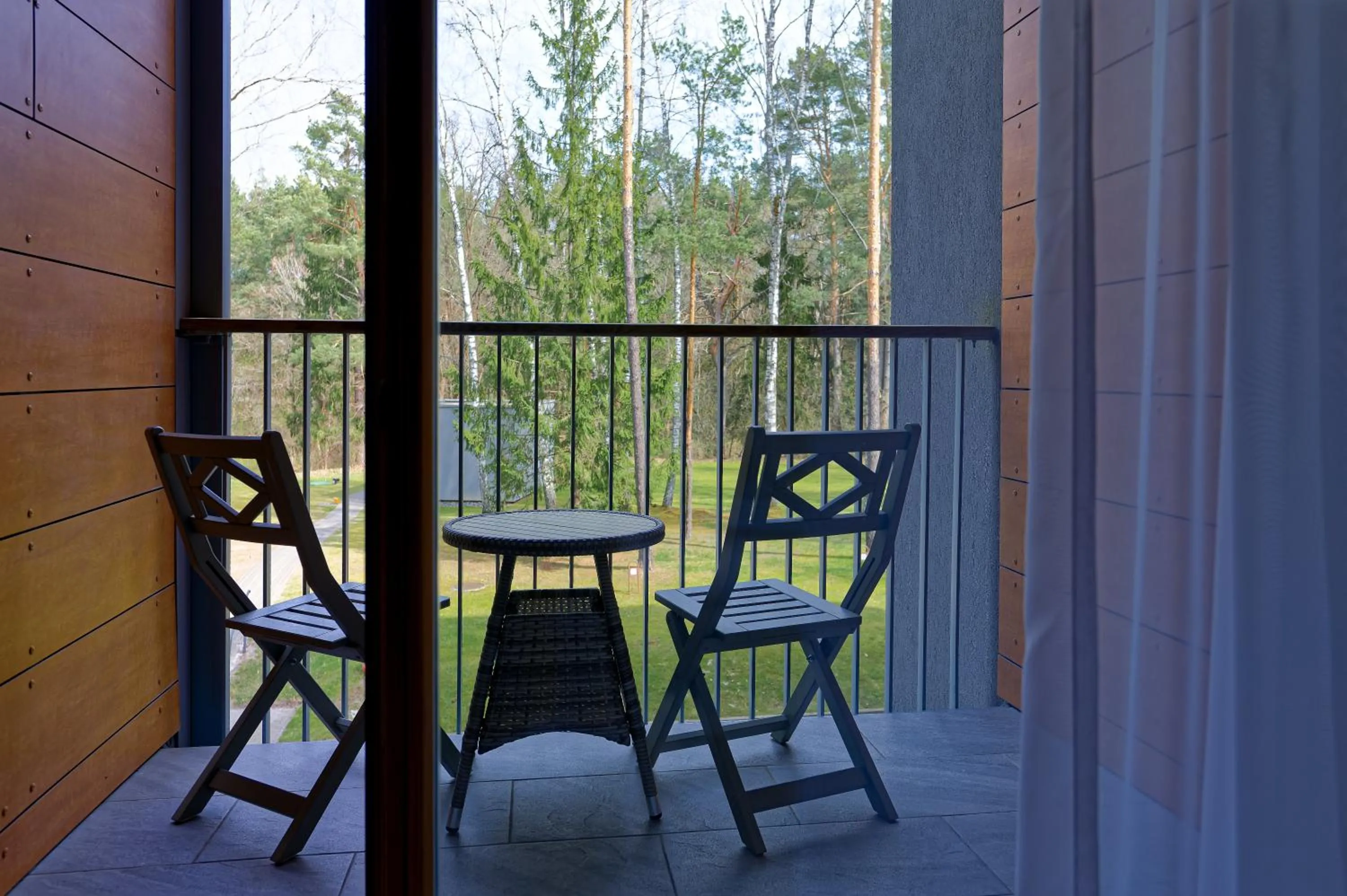 Balcony/Terrace in SPA VILNIUS Anykščiai