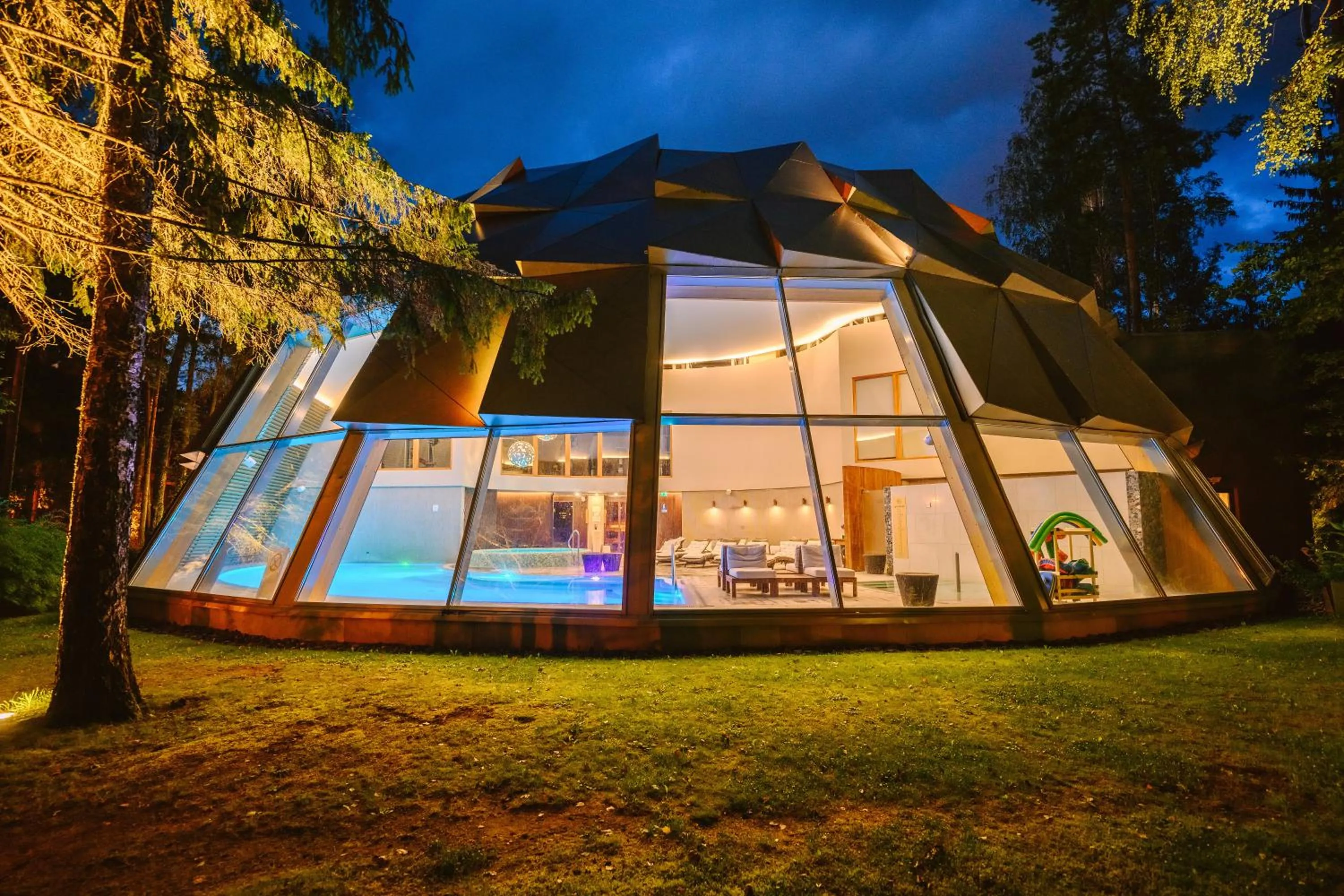 Swimming pool in SPA VILNIUS Anykščiai