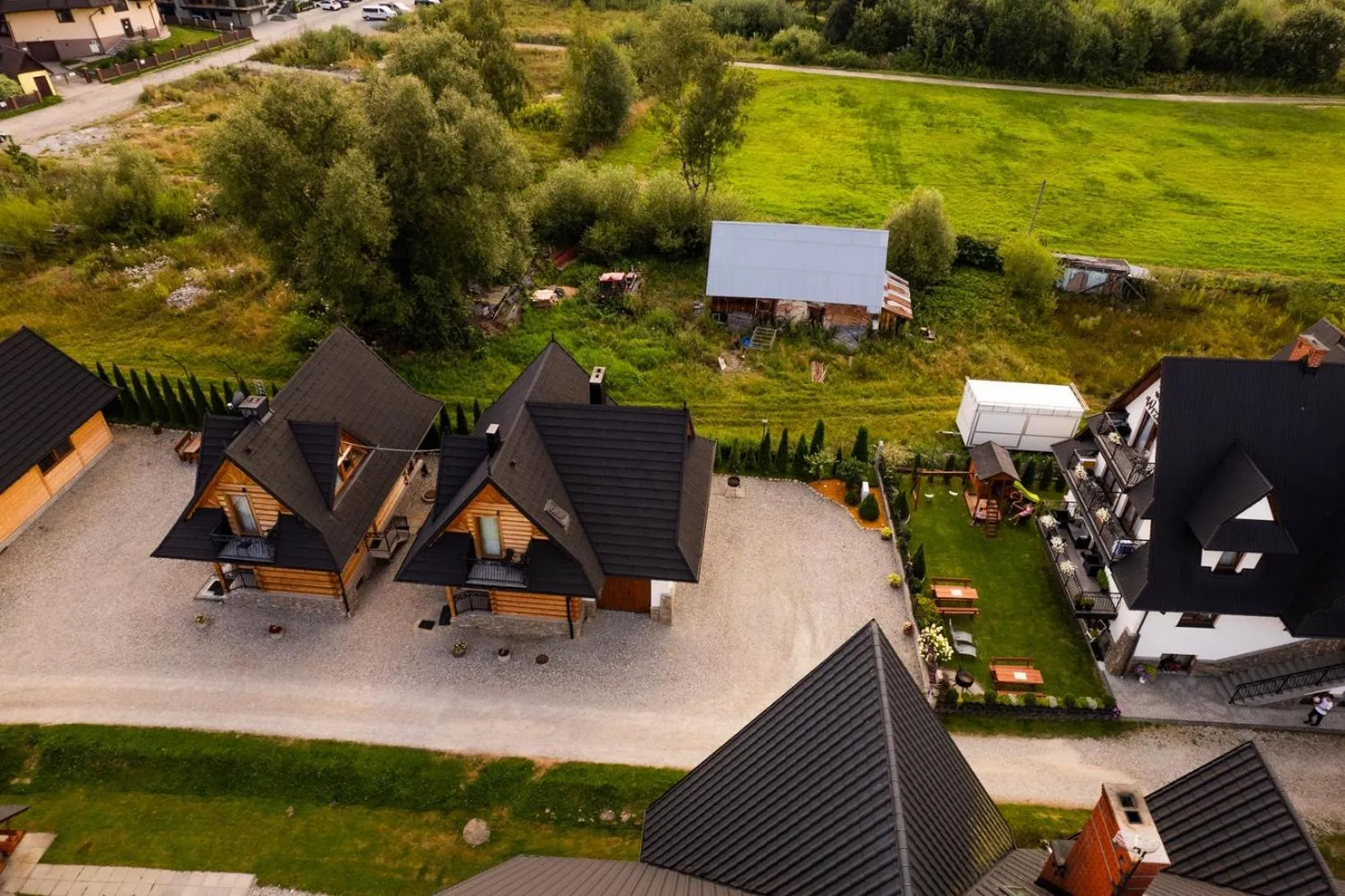 Bird's eye view in Chata pod Jemiołą