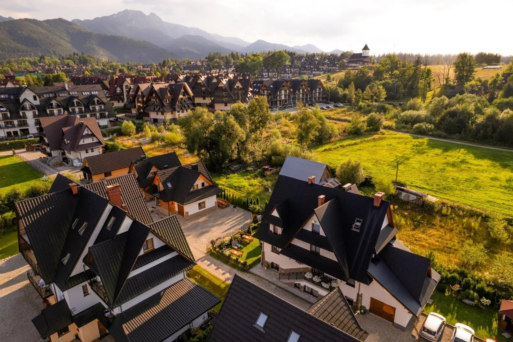 Bird's eye view in Chata pod Jemiołą