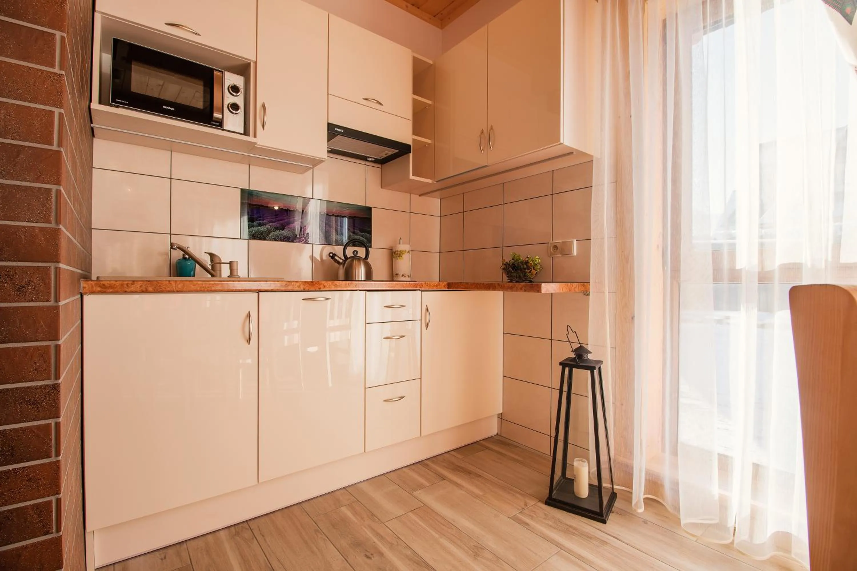 Kitchen or kitchenette in Chata pod Jemiołą