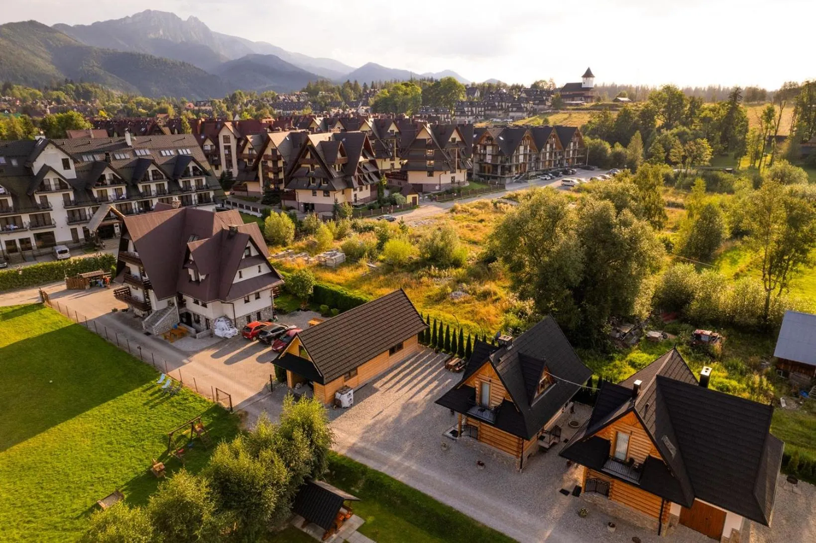 Bird's eye view in Chata pod Jemiołą