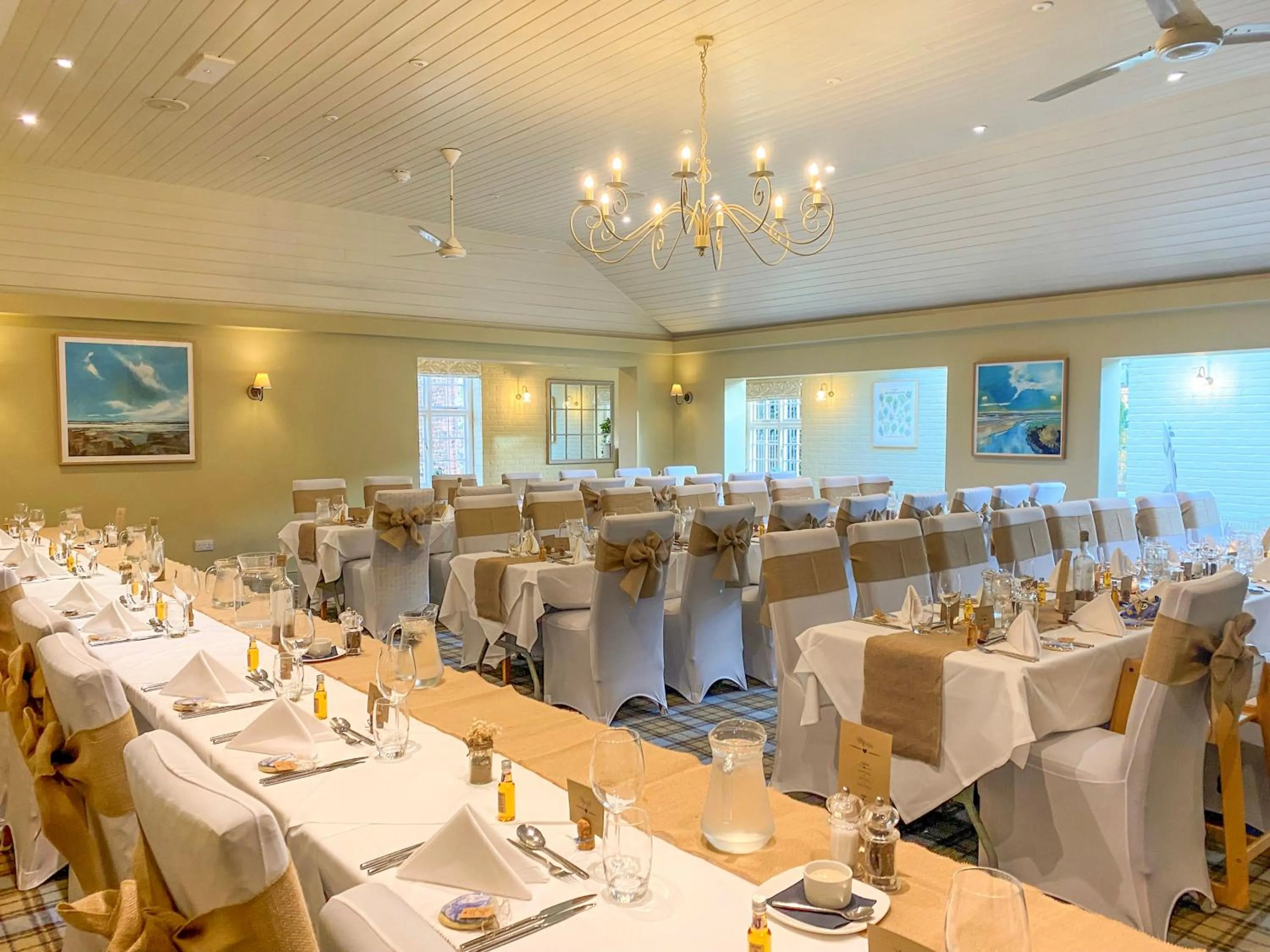 wedding in Caley Hall