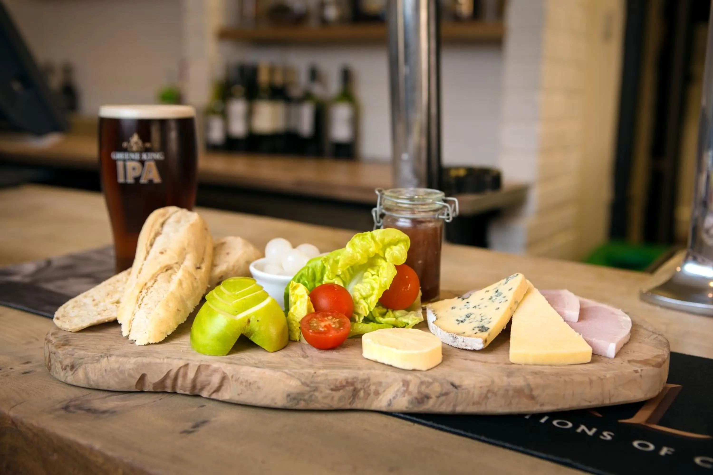 Food close-up in Caley Hall