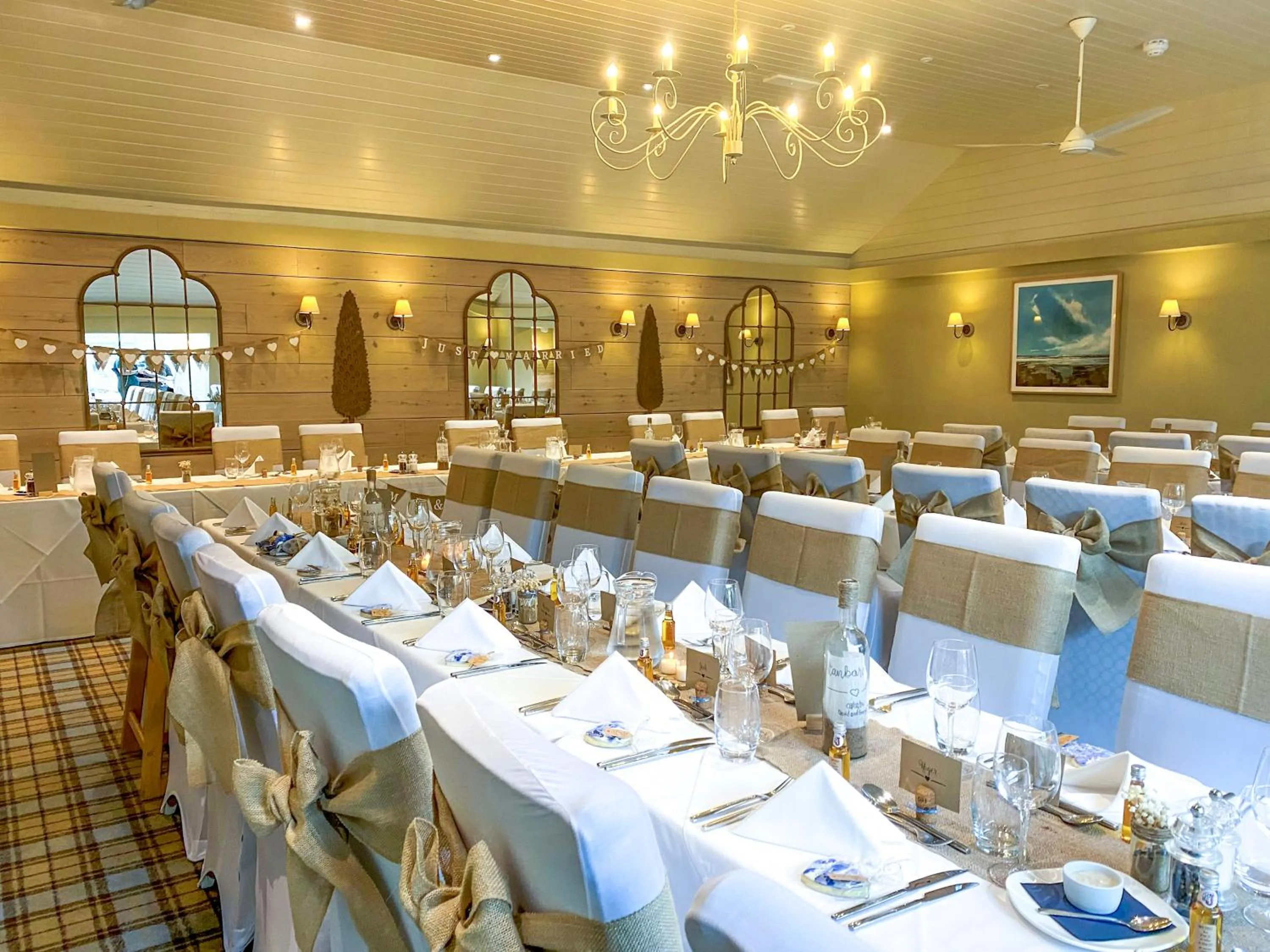 wedding in Caley Hall