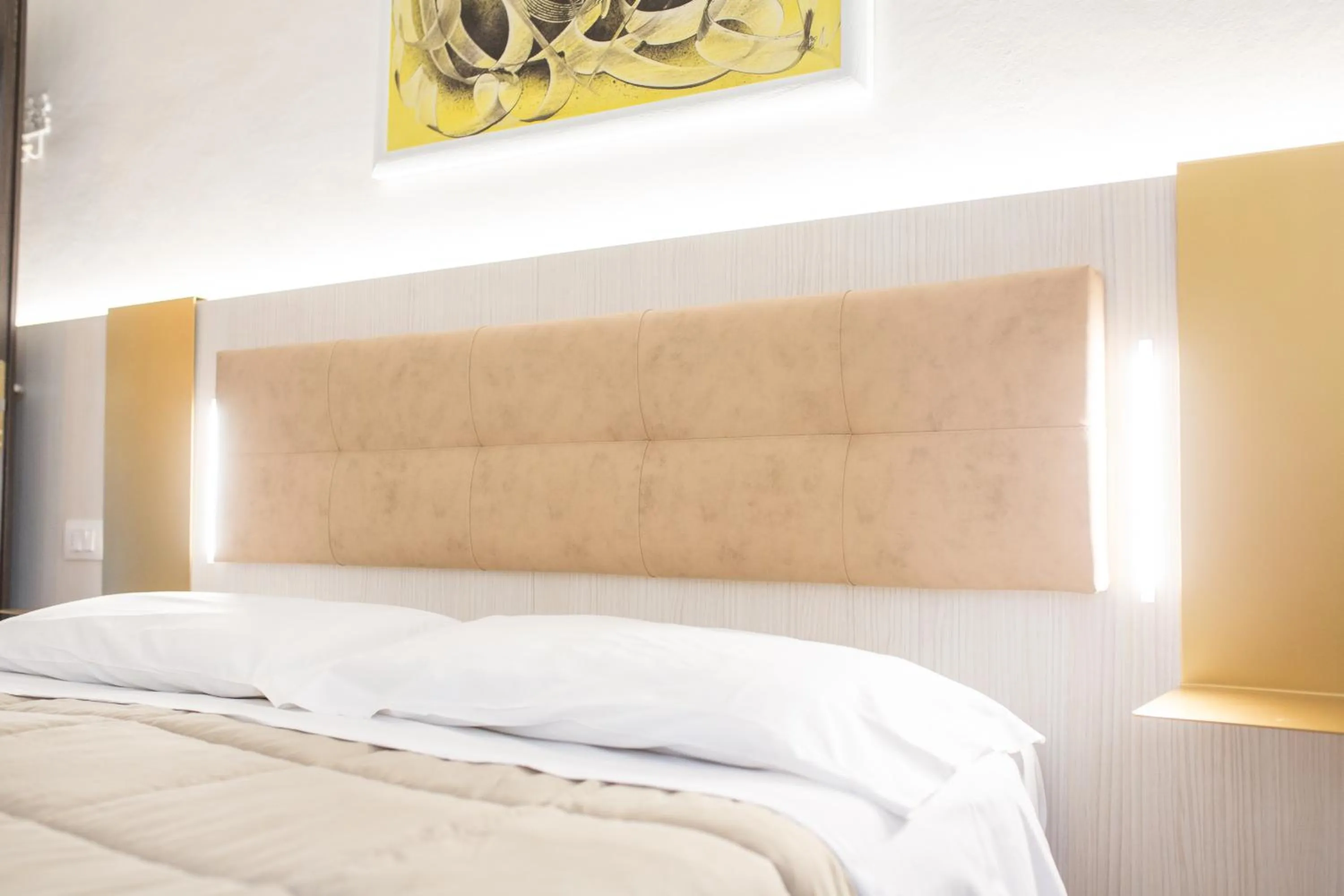 Decorative detail, Bed in Villa Liliana