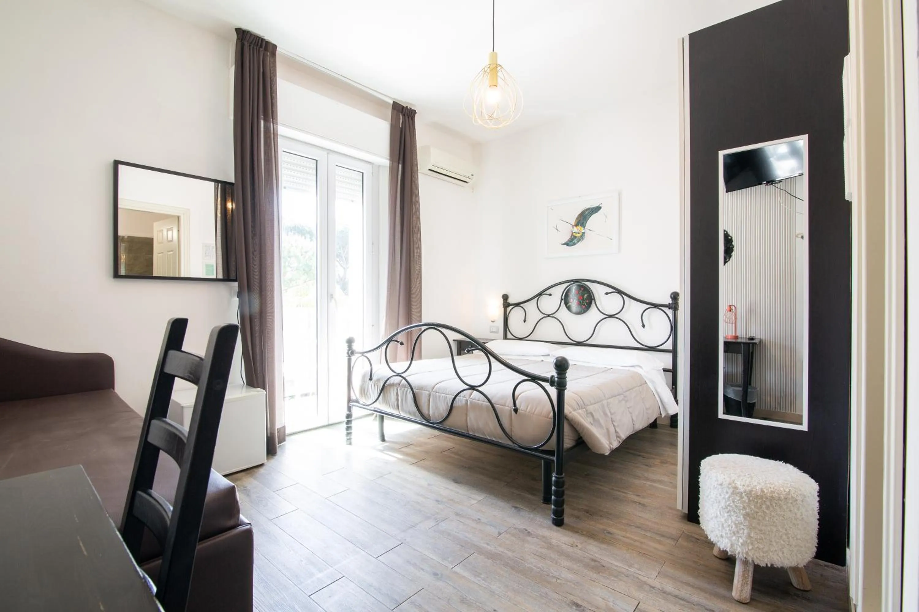 Bedroom, Bed in Villa Liliana