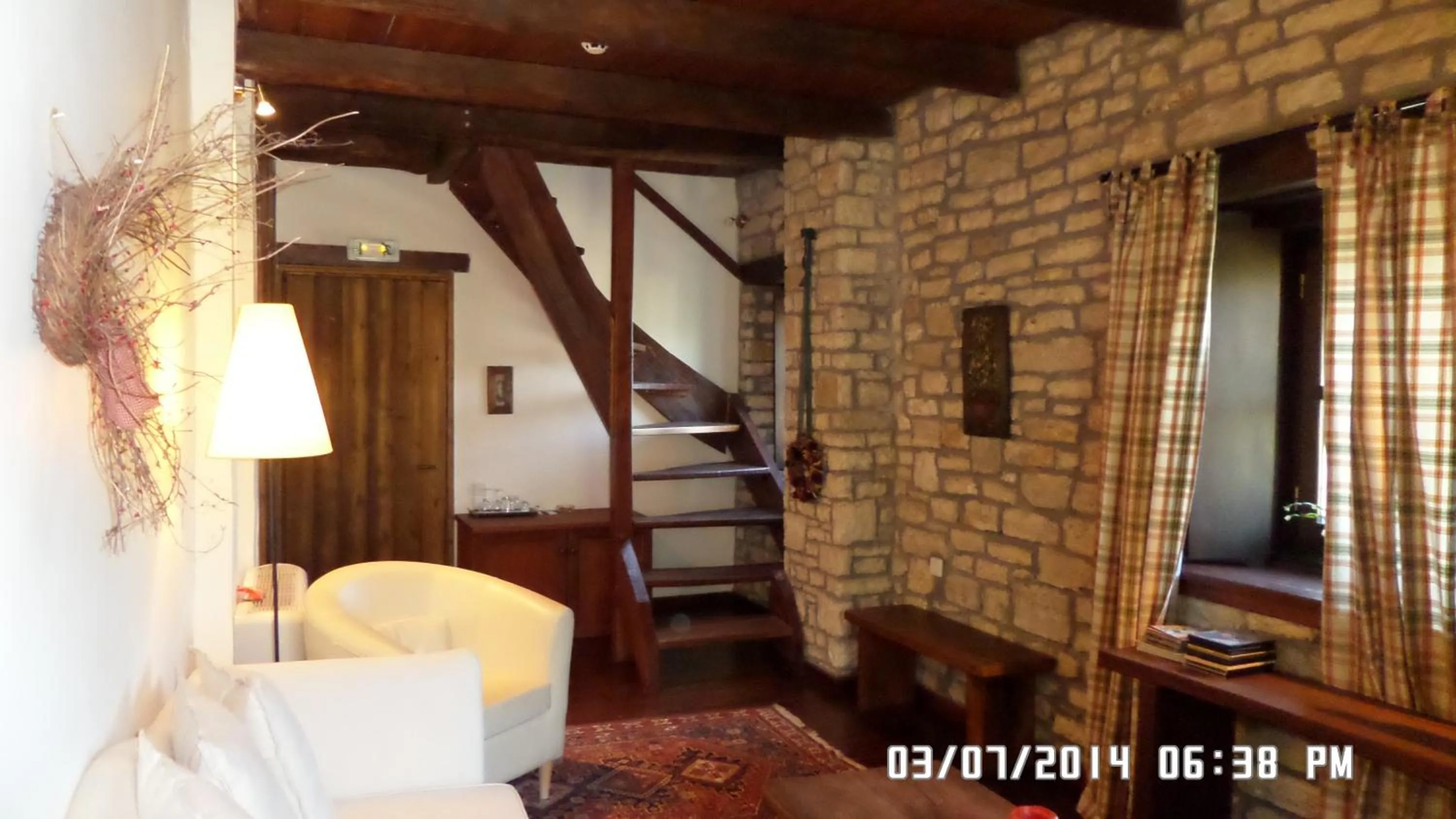 Living room in Arhontiko Aristis