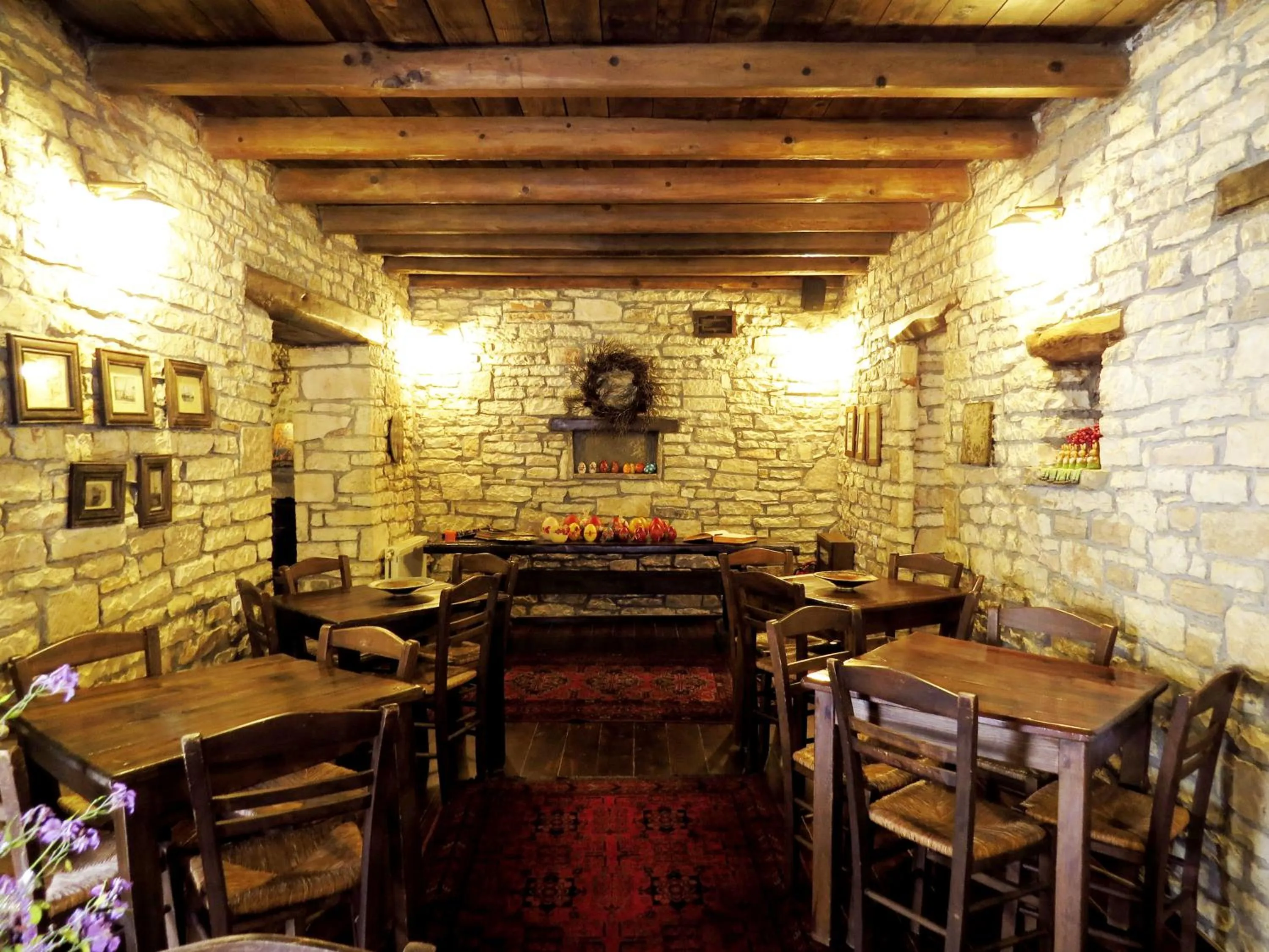 Lounge or bar in Arhontiko Aristis