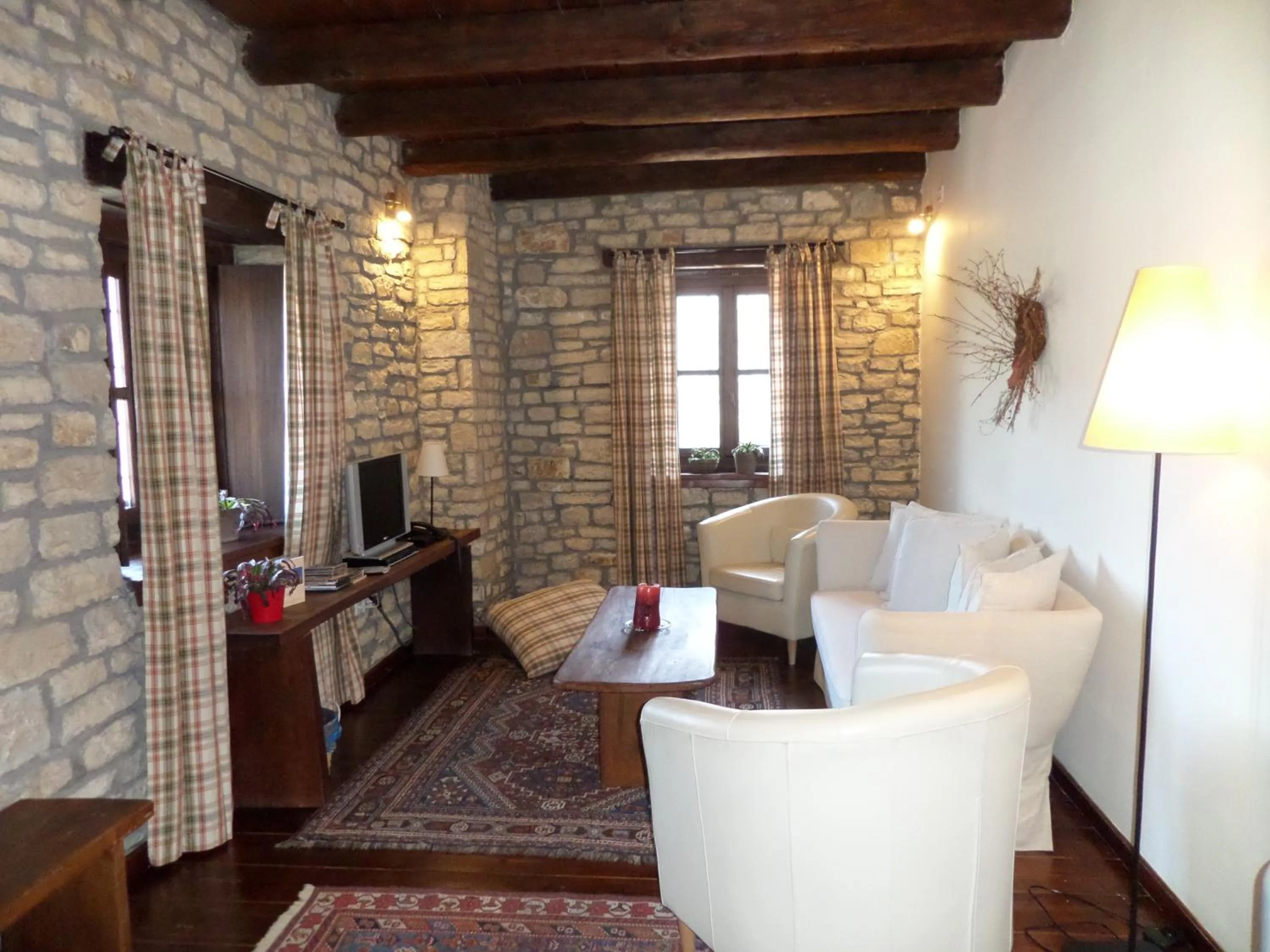 Living room in Arhontiko Aristis