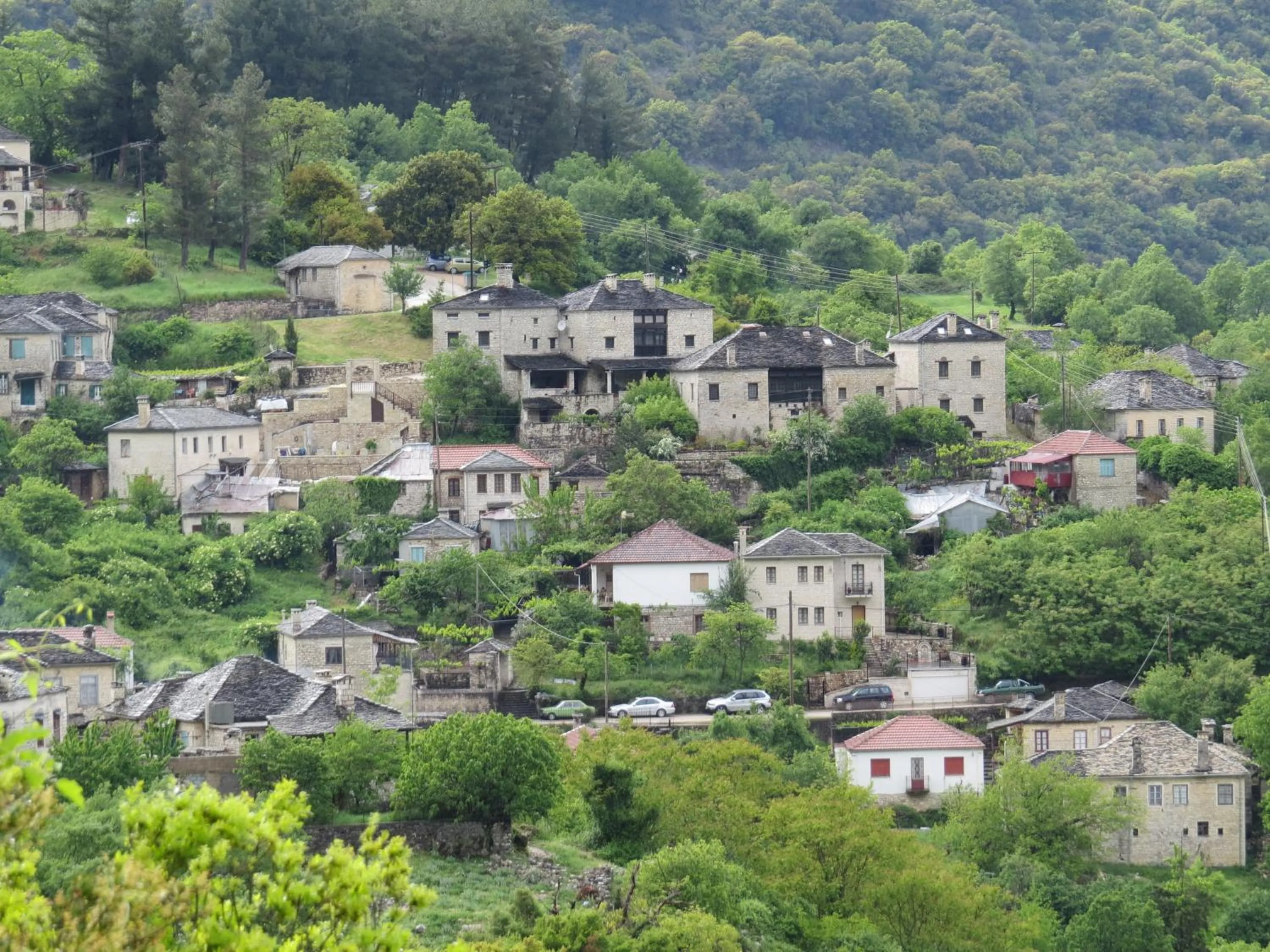 Natural landscape in Arhontiko Aristis