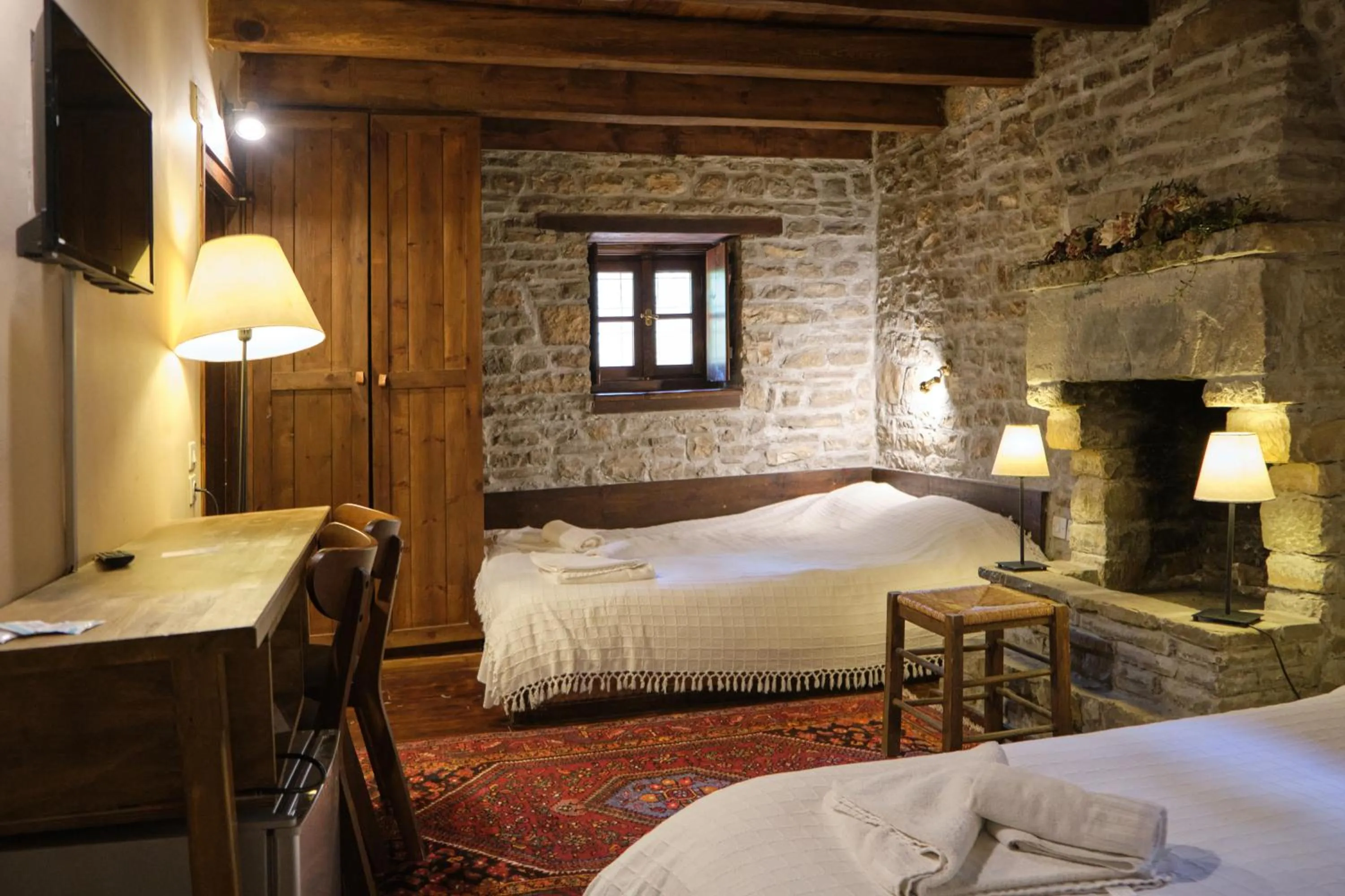 Bed in Arhontiko Aristis