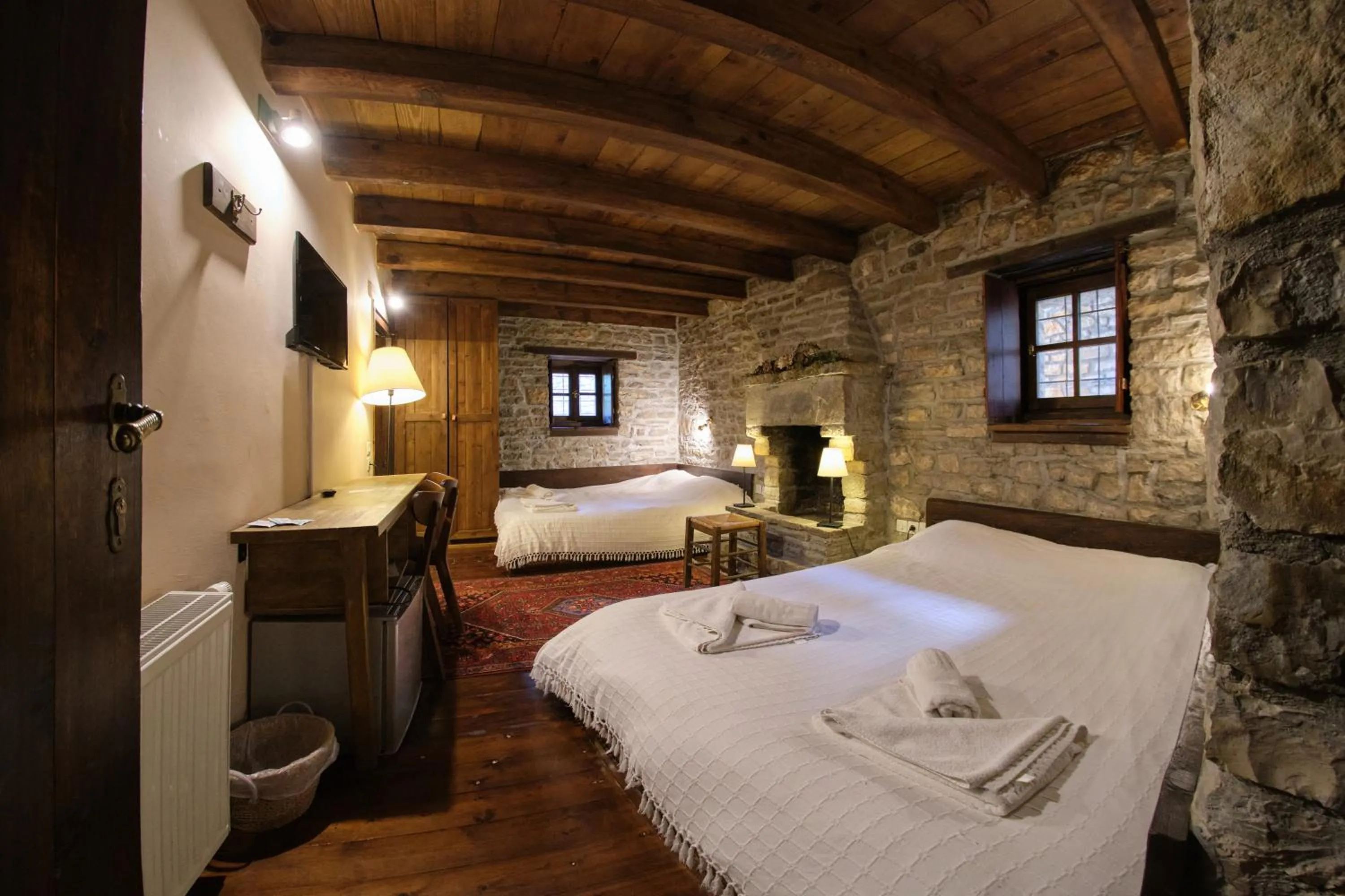 Bed in Arhontiko Aristis