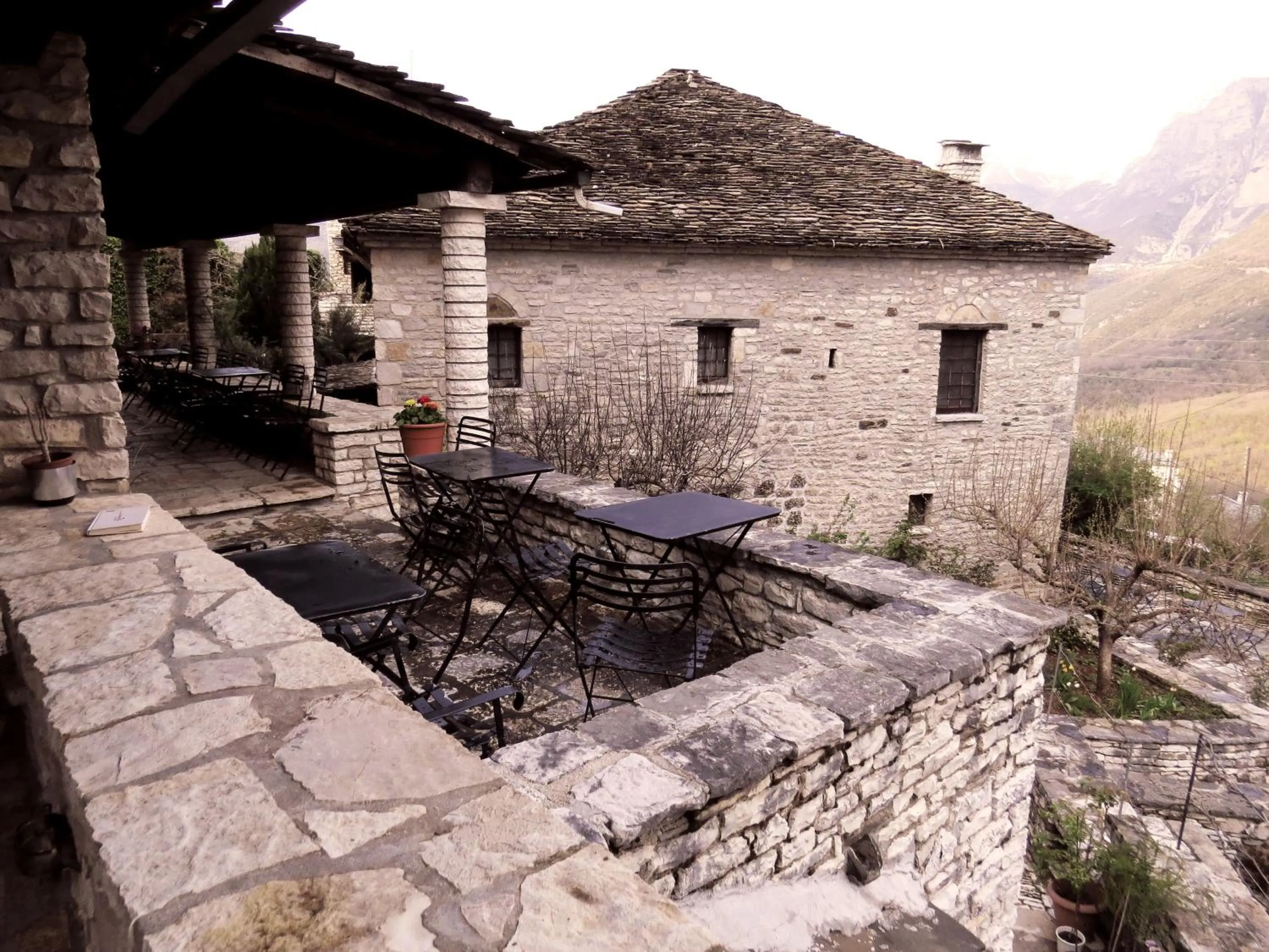 Patio in Arhontiko Aristis