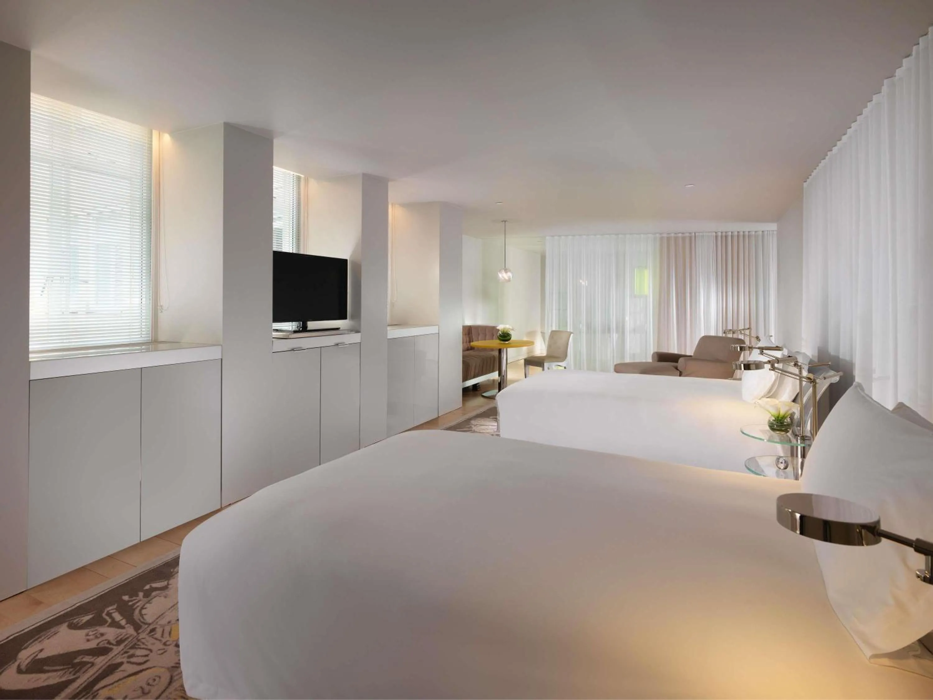 Bedroom, Bed in Sanderson London