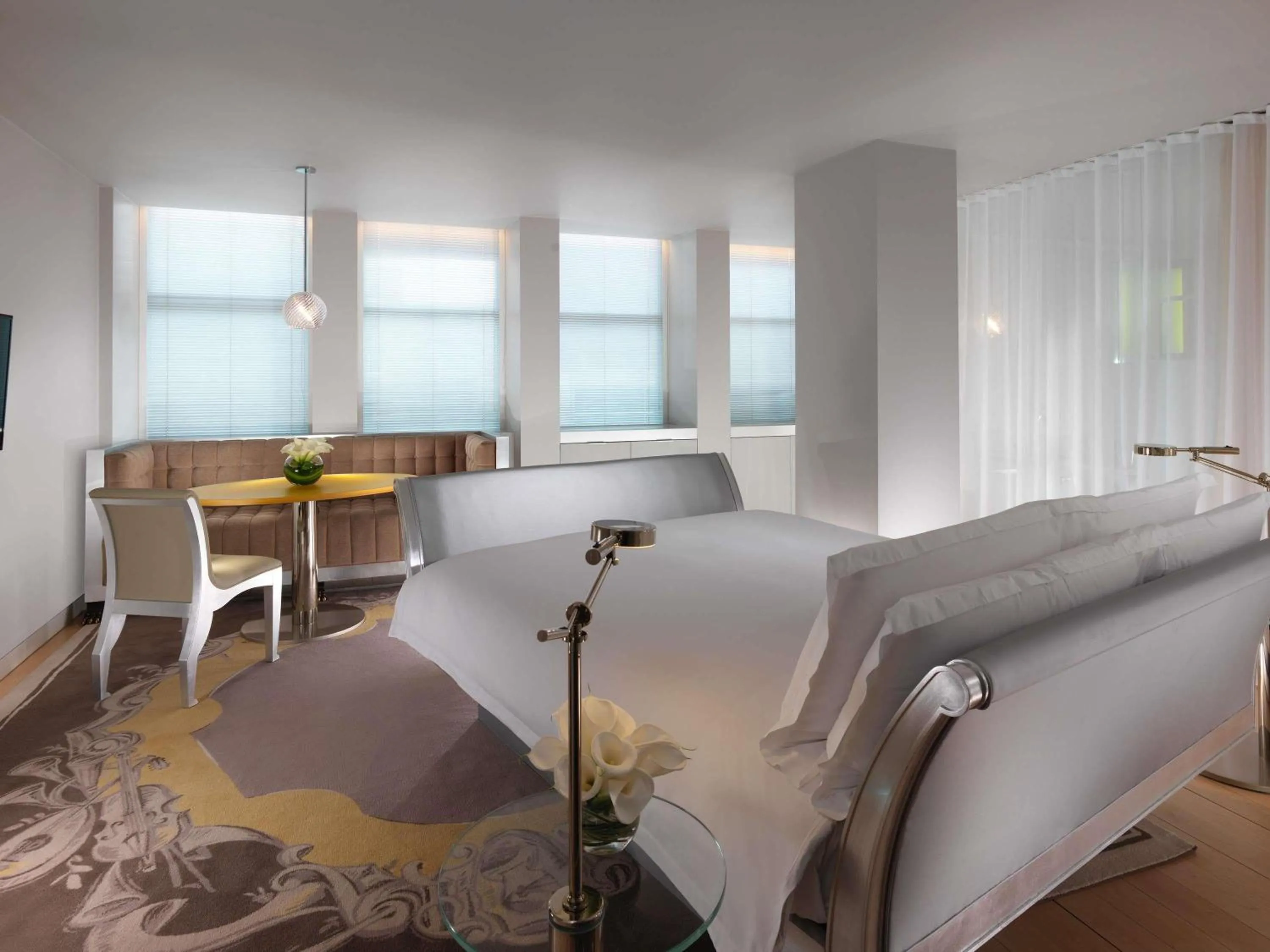 Bedroom, Bed in Sanderson London